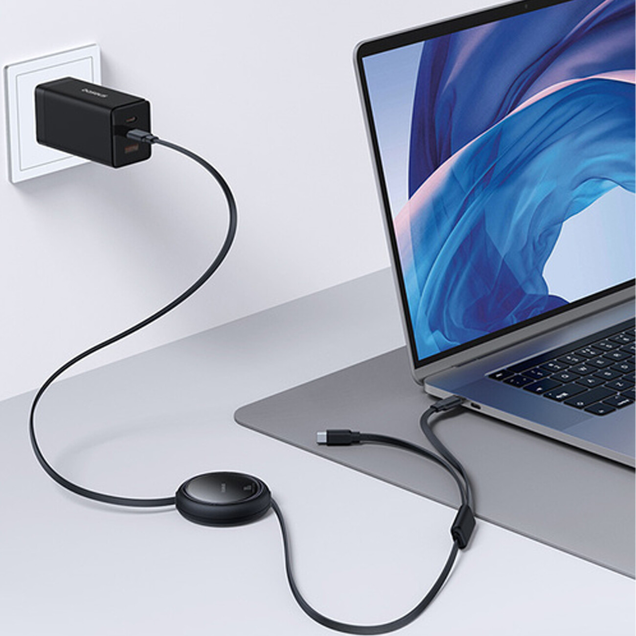 قیمت کابل فست‌شارژ دو سر تایپ سی به تایپ‌سی بیسوس