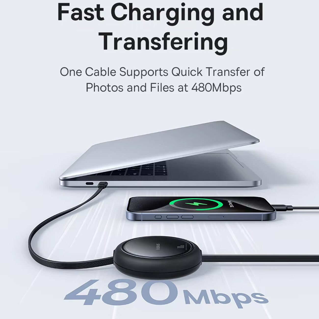 خرید سیم شارژر دو سر تایپ سی بیسوس