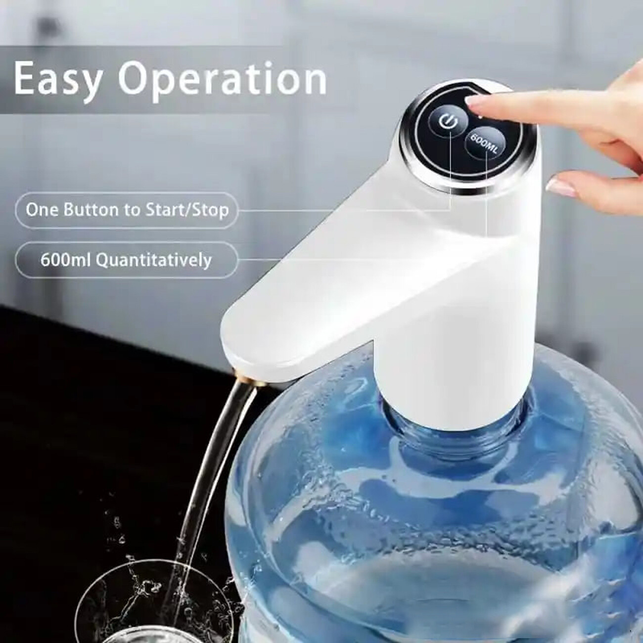 پمپ آب هوشمند شارژی