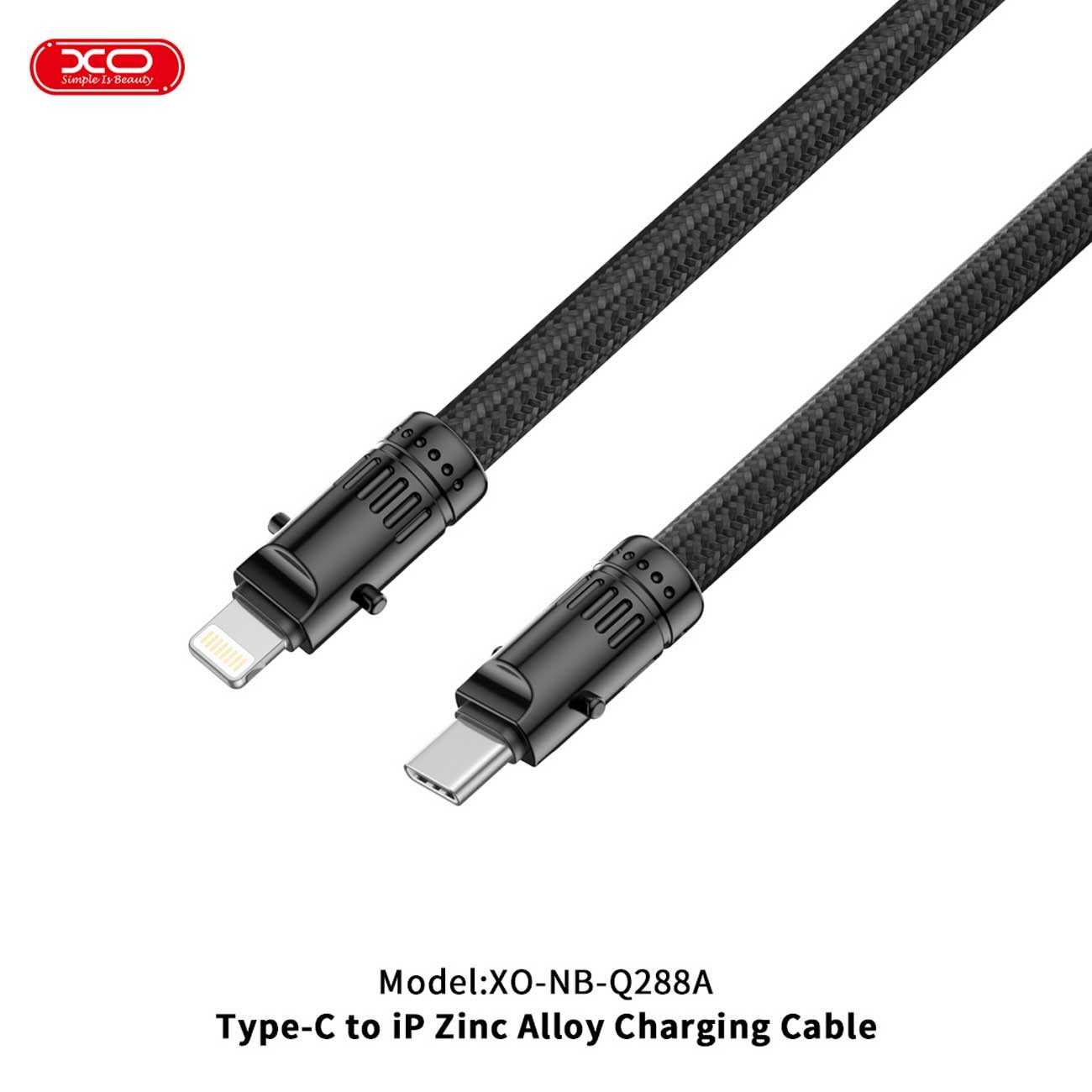 فروش کابل تایپ‌سی به لایتنینگ 27 وات ایکس‌او