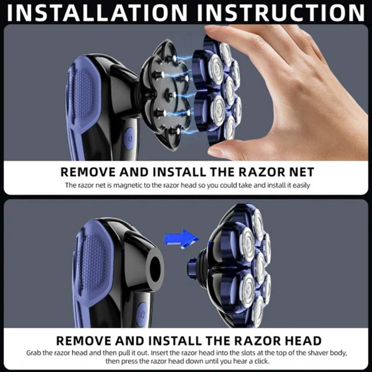 فروش ماشین اصلاح سر طاس، صورت و بدن انچن شیائومی