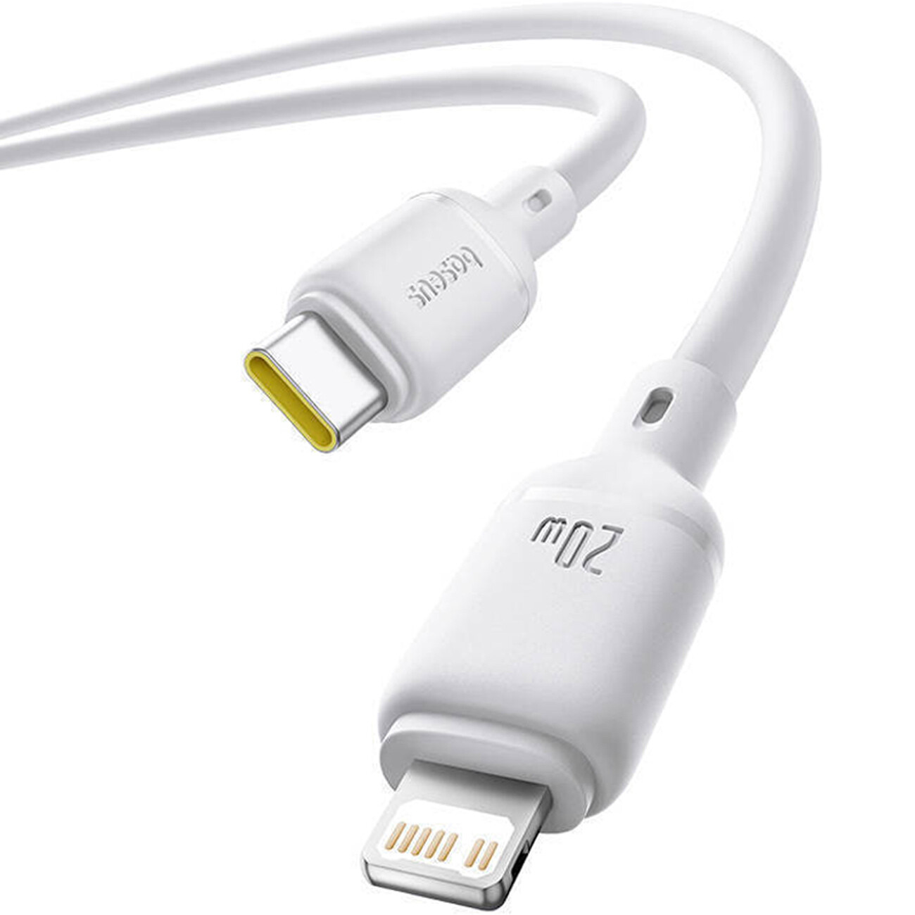 قیمت کابل تایپ سی به لایتنینگ 20 وات دو متری بیسوس