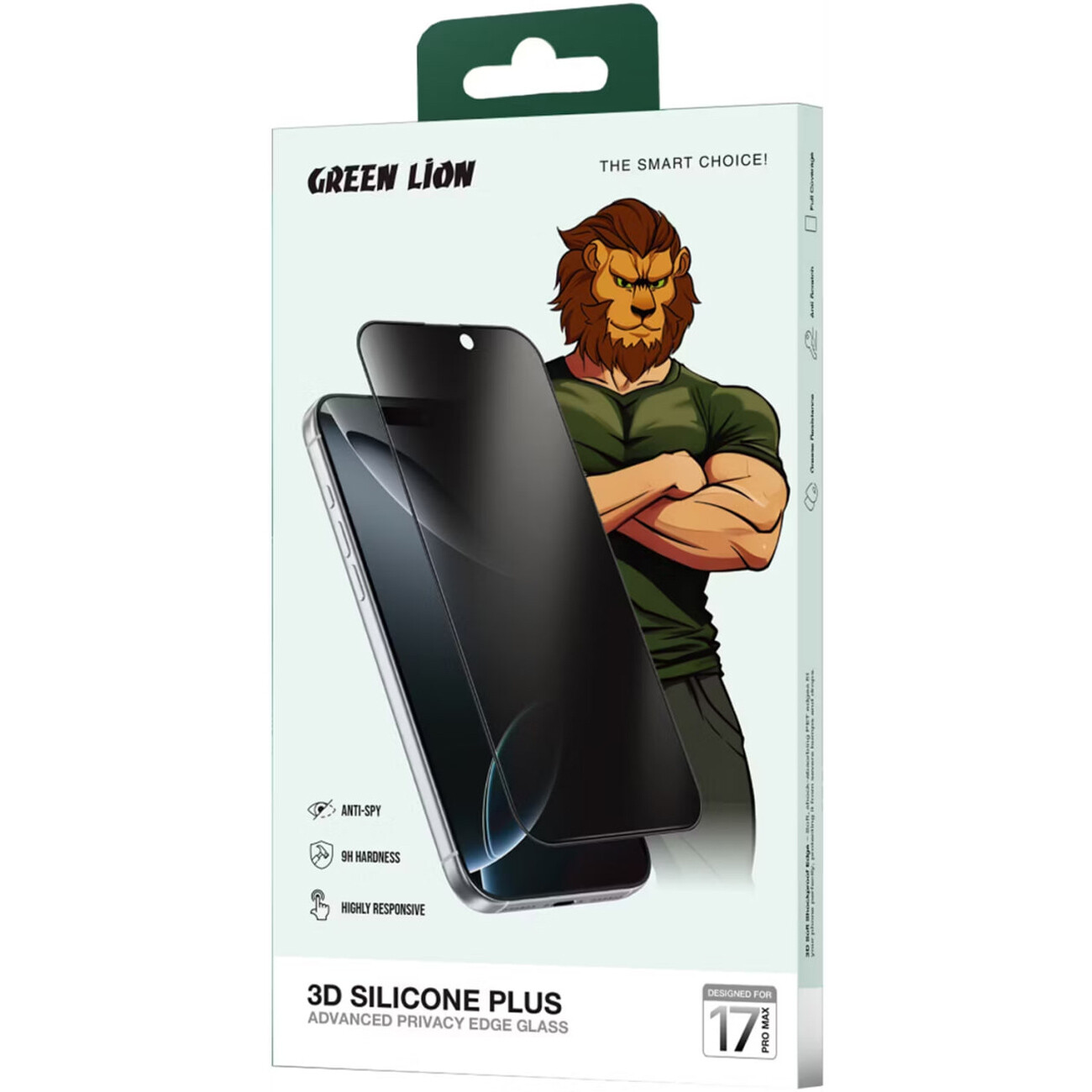 قیمت گلس پرایوسی آیفون 17 پرومکس گرین لاین