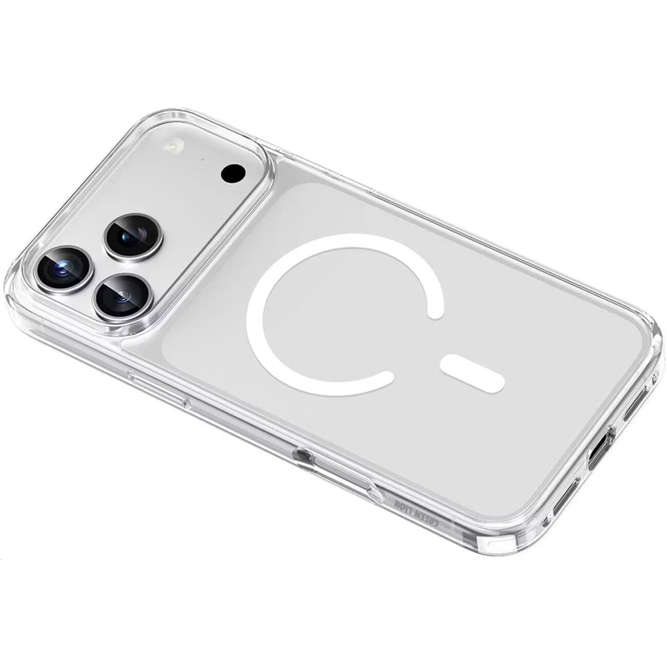 خرید قاب شفاف مگ‌سیف گوشی آیفون 17 پرومکس گرین‌لاین