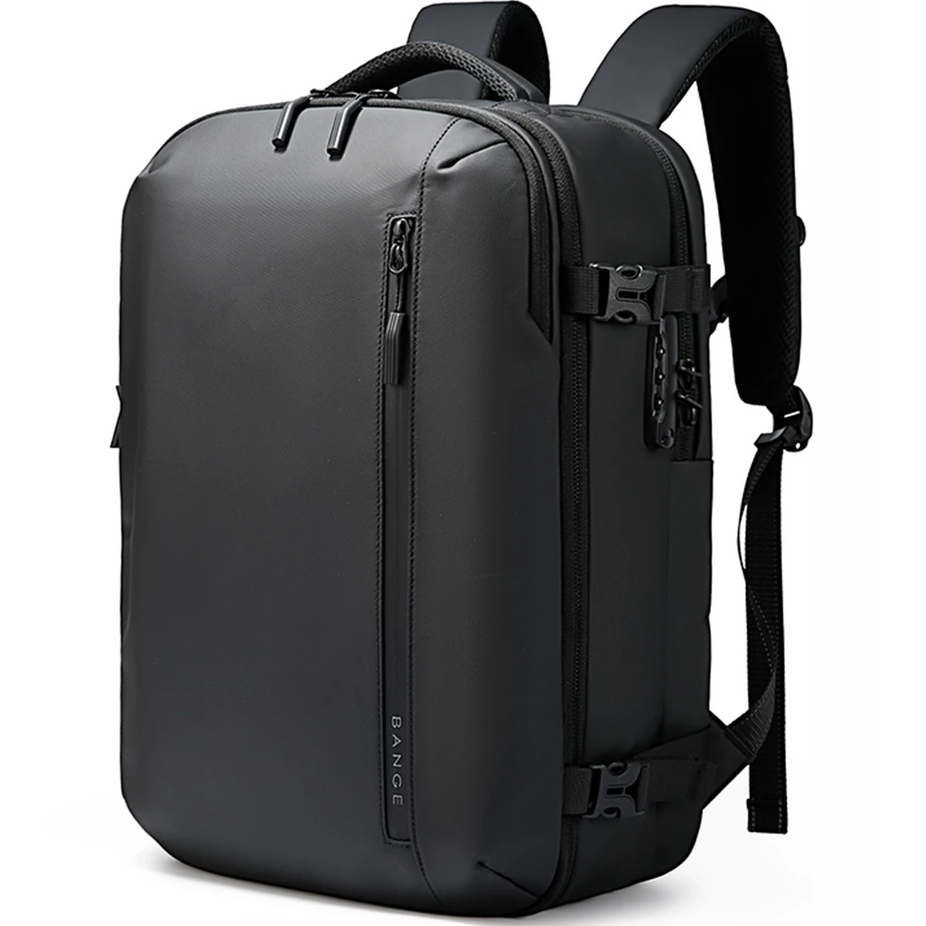 کوله‌پشتی مسافرتی لپ‌تاپ 15.6 اینچ و آیپد 12.9 اینچ ضدآب و ضدسرقت 22 لیتری بنج Bange BG-7876 طرح چمدان