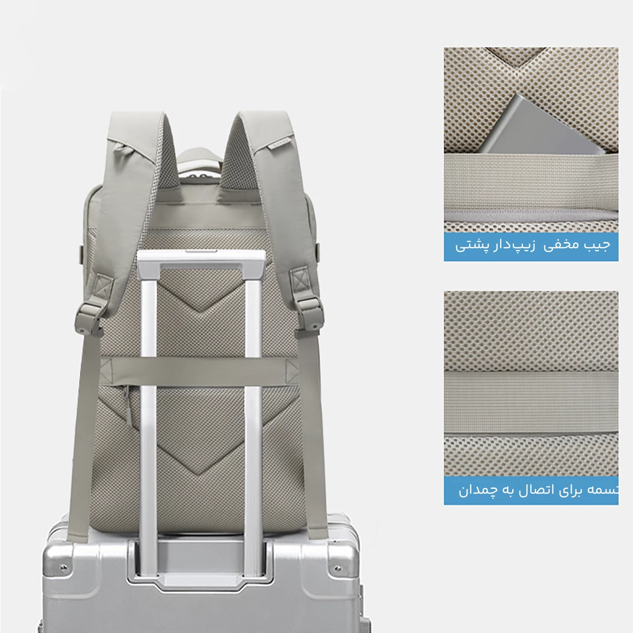 قیمت کوله پشتی مسافرتی، ورزشی و لپ‌تاپ 15.6 اینچ بنج
