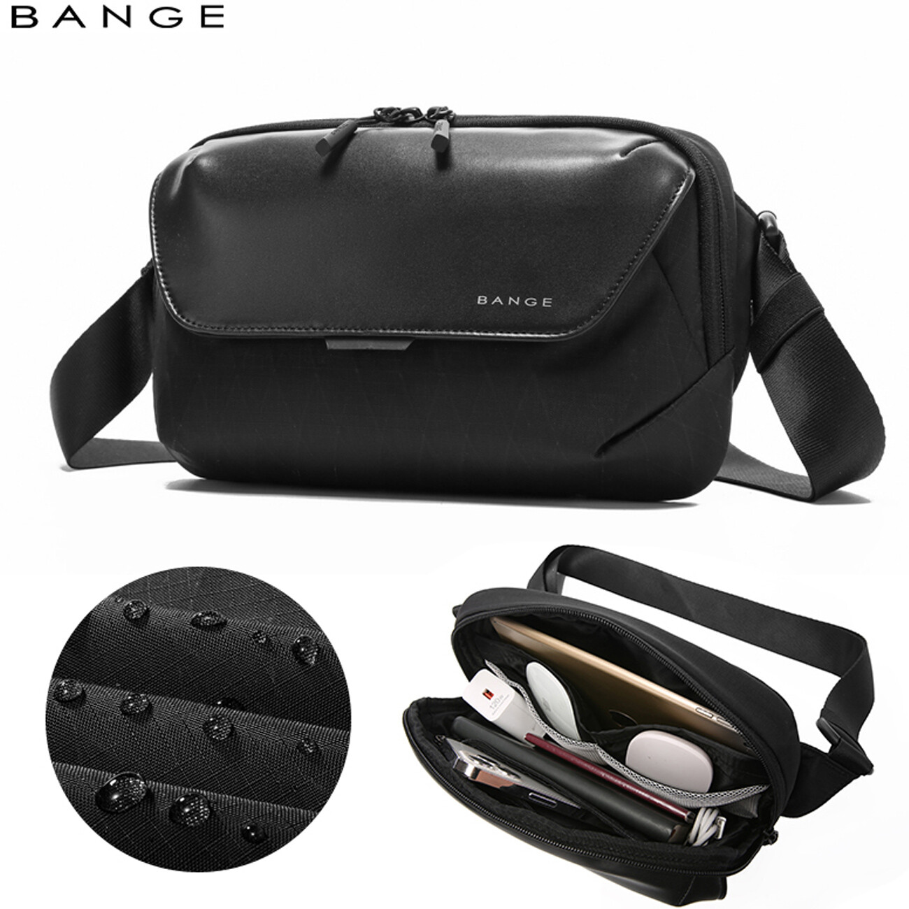 خرید کیف دوشی ضدآب مردانه بنج