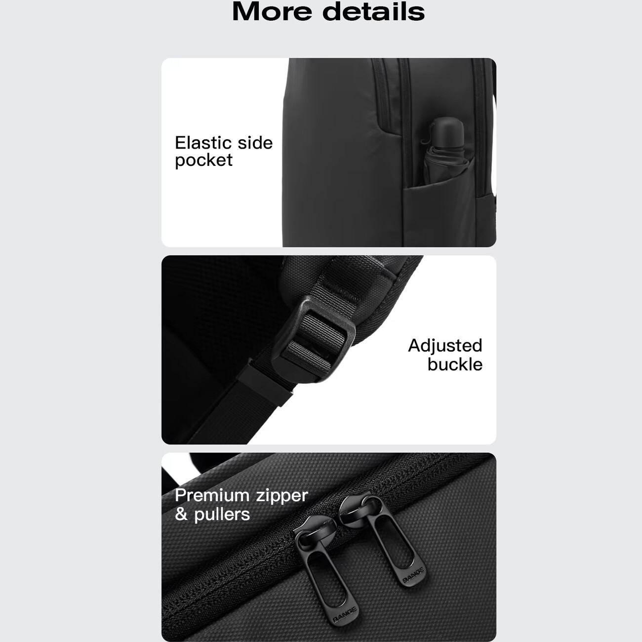 کیف لپ تاپ 15.6 اینچ ضد آب بنج