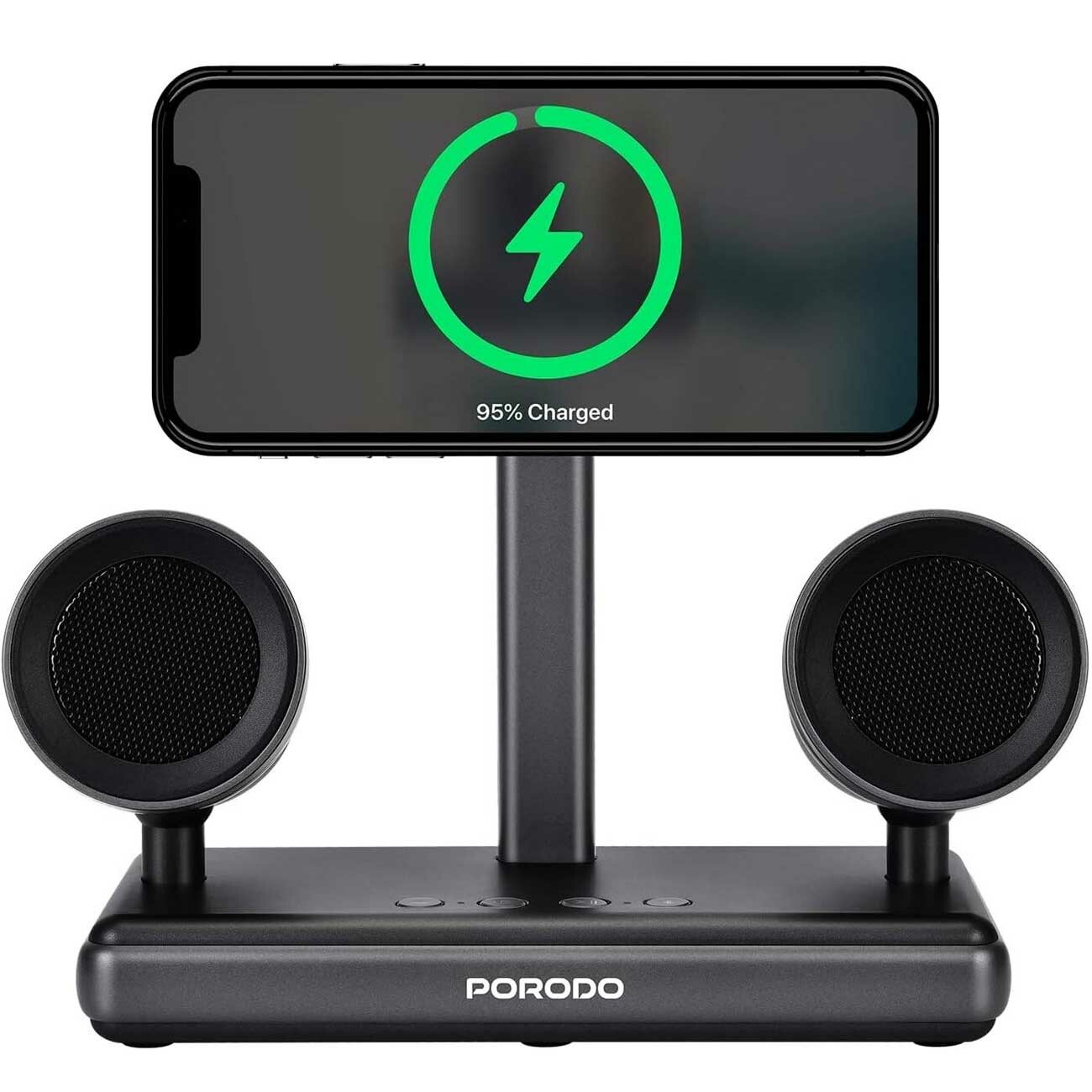 اسپیکر بلوتوث و شارژر وایرلس پورودو