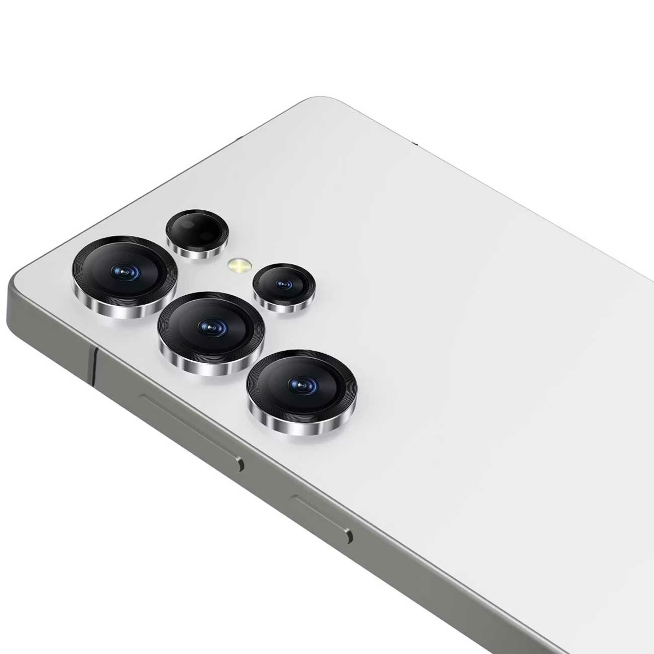 گلس رینگی لنز دوربین سامسونگ Galaxy S25 Ultra گرین‌لاین