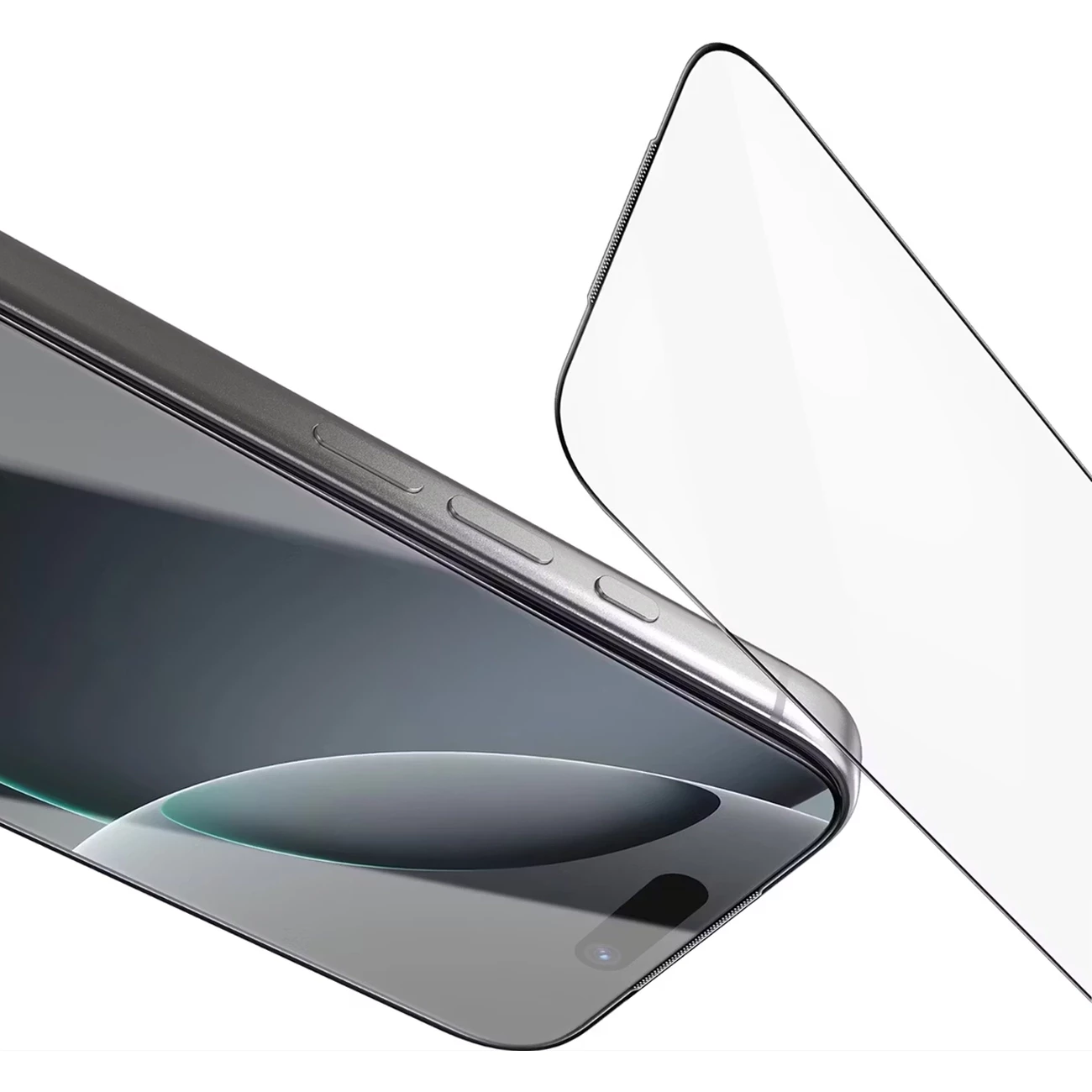 بهترین گلس شیشه‌ای شفاف آیفون 17 پرو گرین‌لاین