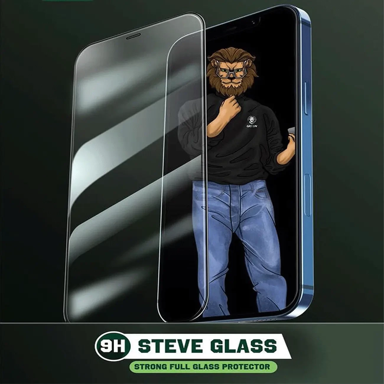 گلس شیشه‌ای آیفون 17 پرو گرین‌لاین