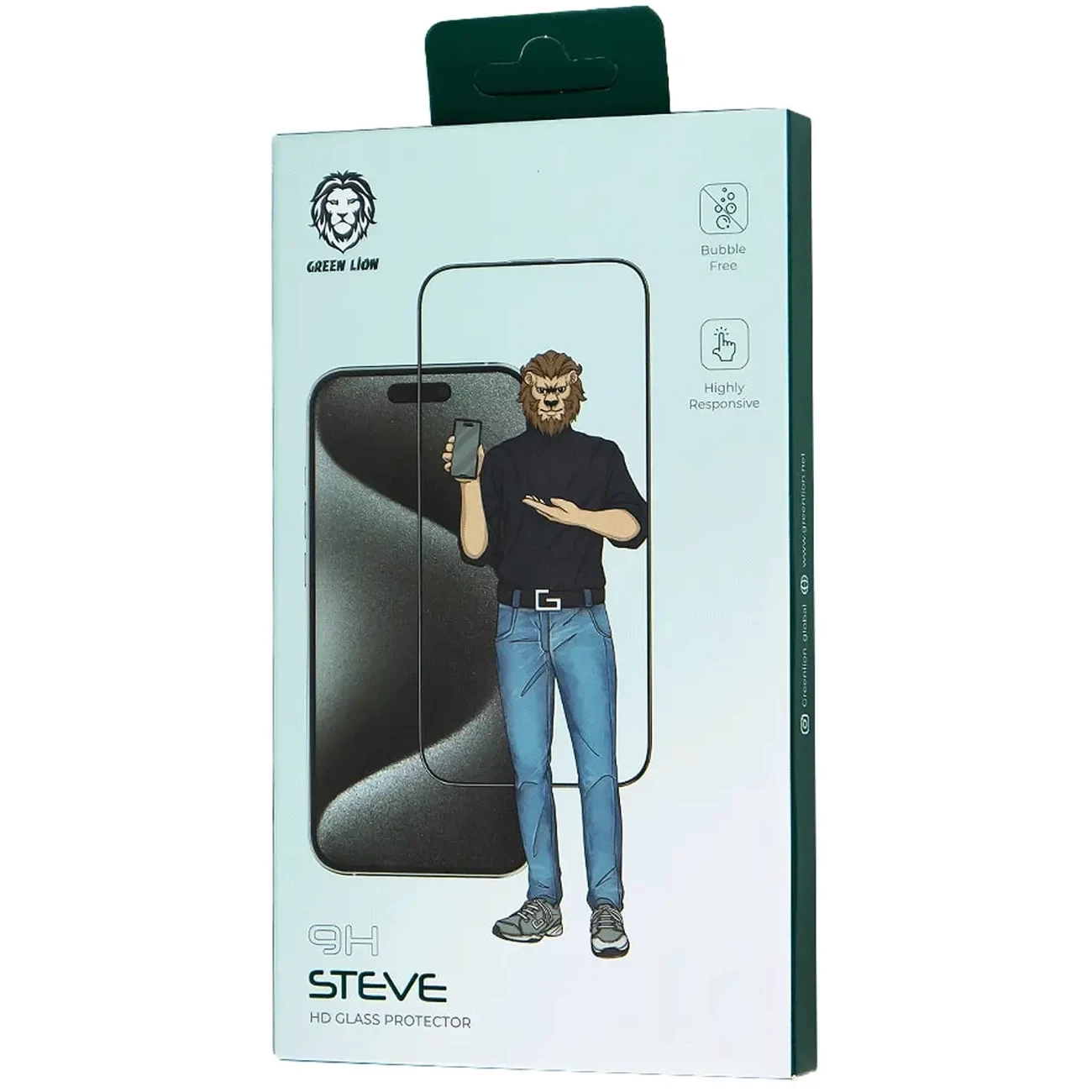 گلس شیشه‌ای شفاف آیفون 17 پرو گرین‌لاین