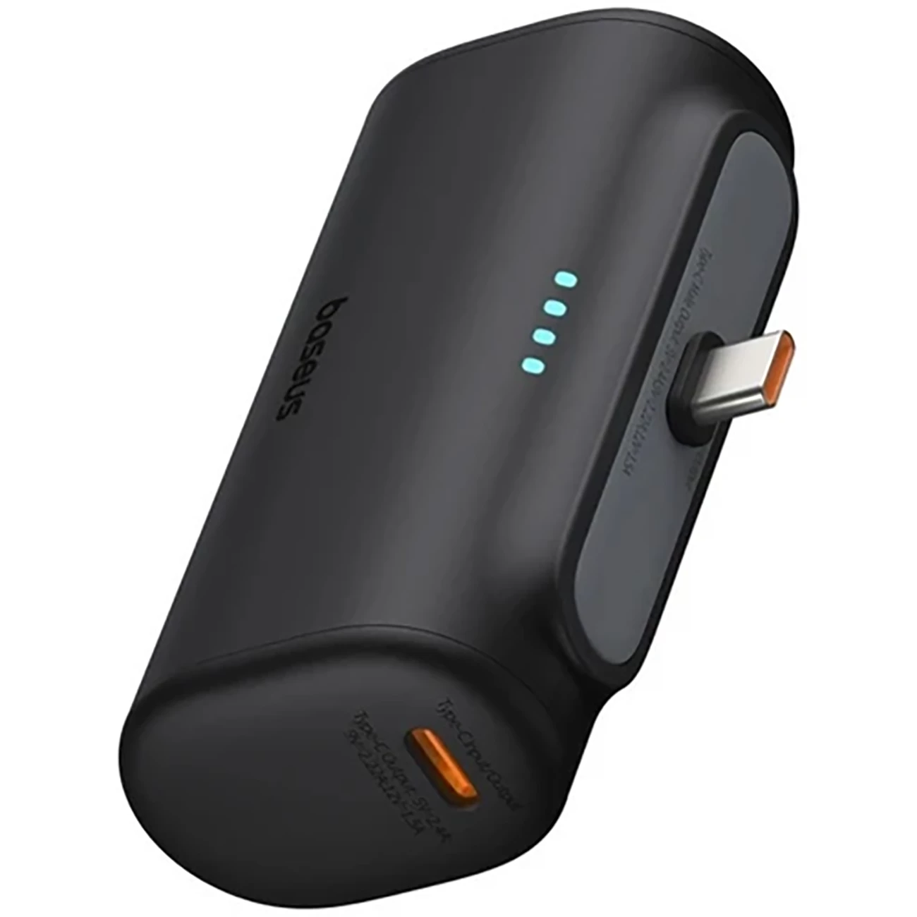 بهترین پاوربانک کپسولی 5000 میلی آمپر 20 وات تایپ سی بیسوس