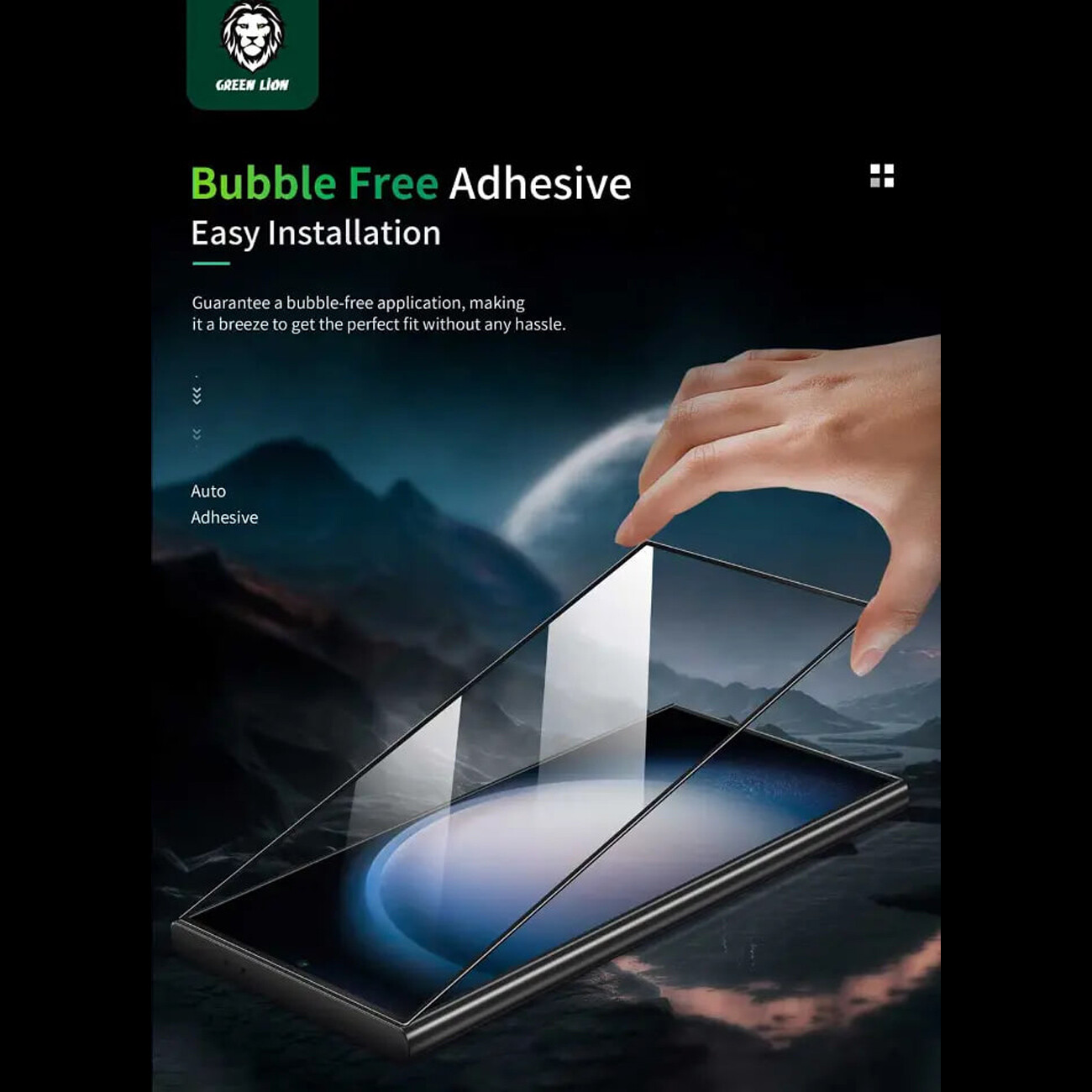 محافظ صفحه نمایش سامسونگ  گلکسی اس 24 الترا گرین لاین