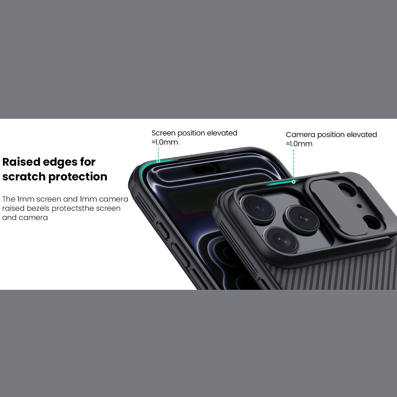 کاور ضدضربه آیفون 17 پرو نیلکین