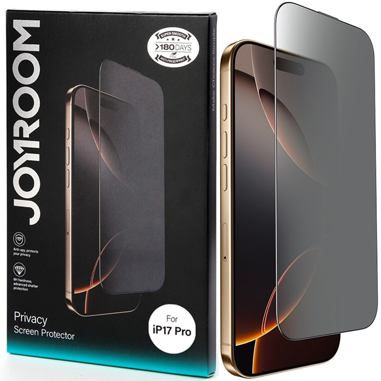 گلس پرایوسی آیفون 17 پرو جویروم JOYROOM JR-MLG0281