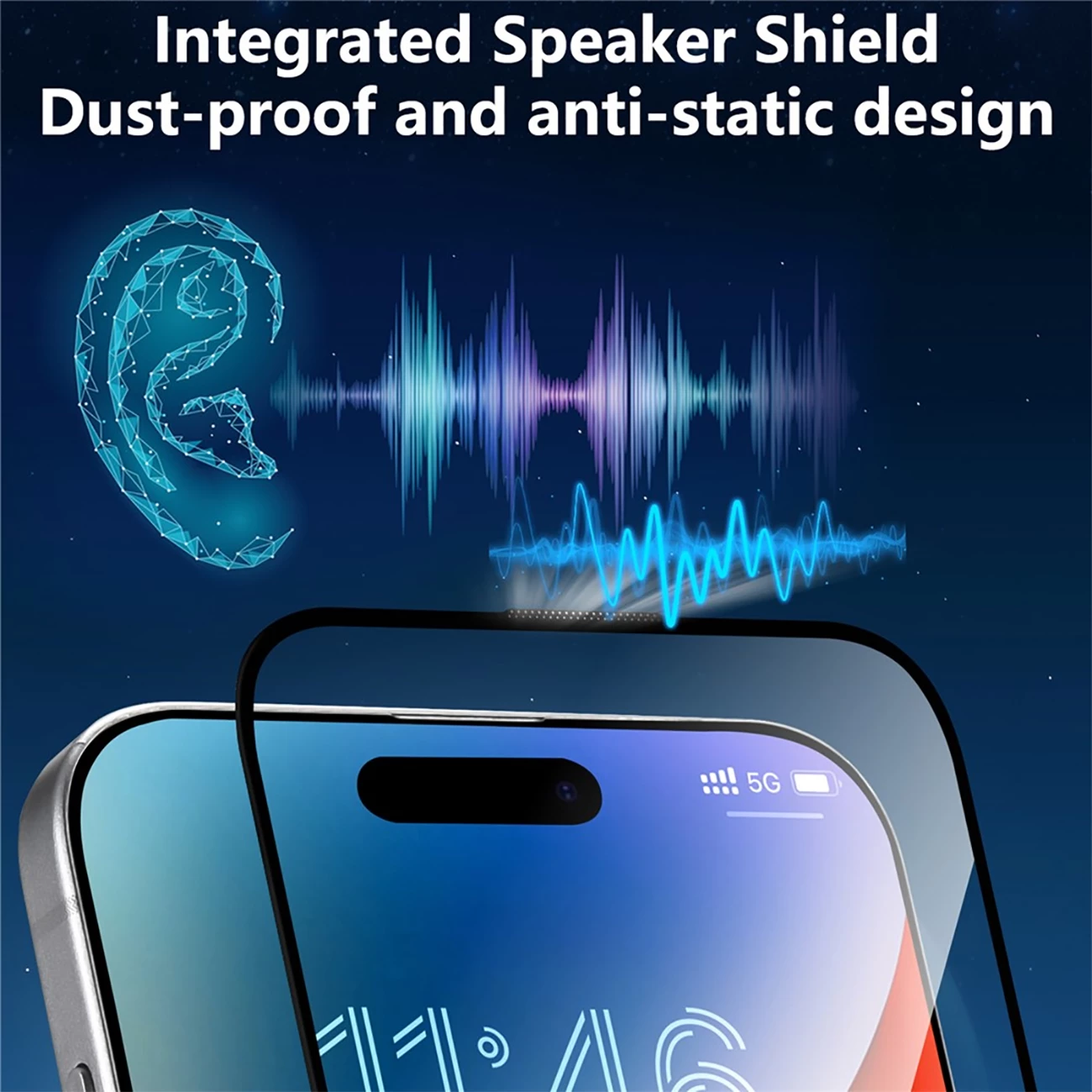 خرید گلس پرایوسی گوشی آیفون17 پرومکس جویروم