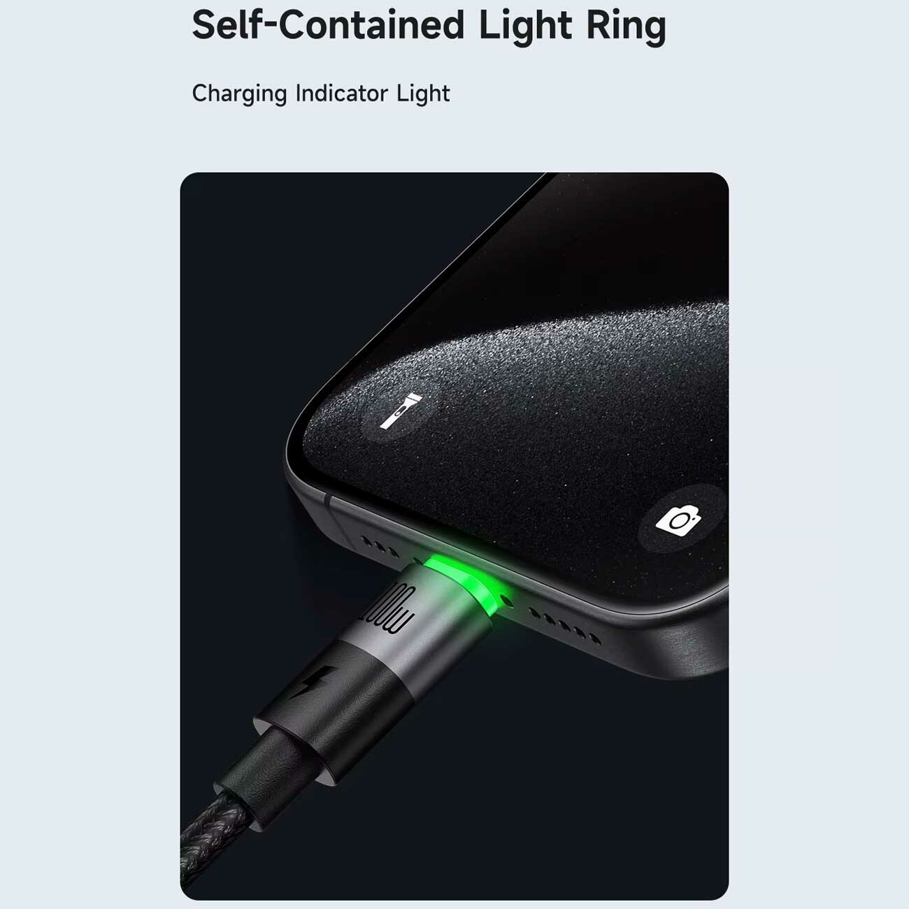 فروش کابل تایپ‌سی به دو تایپ‌سی 100 وات 5 آمپر 1.5 متری مک‌دودو