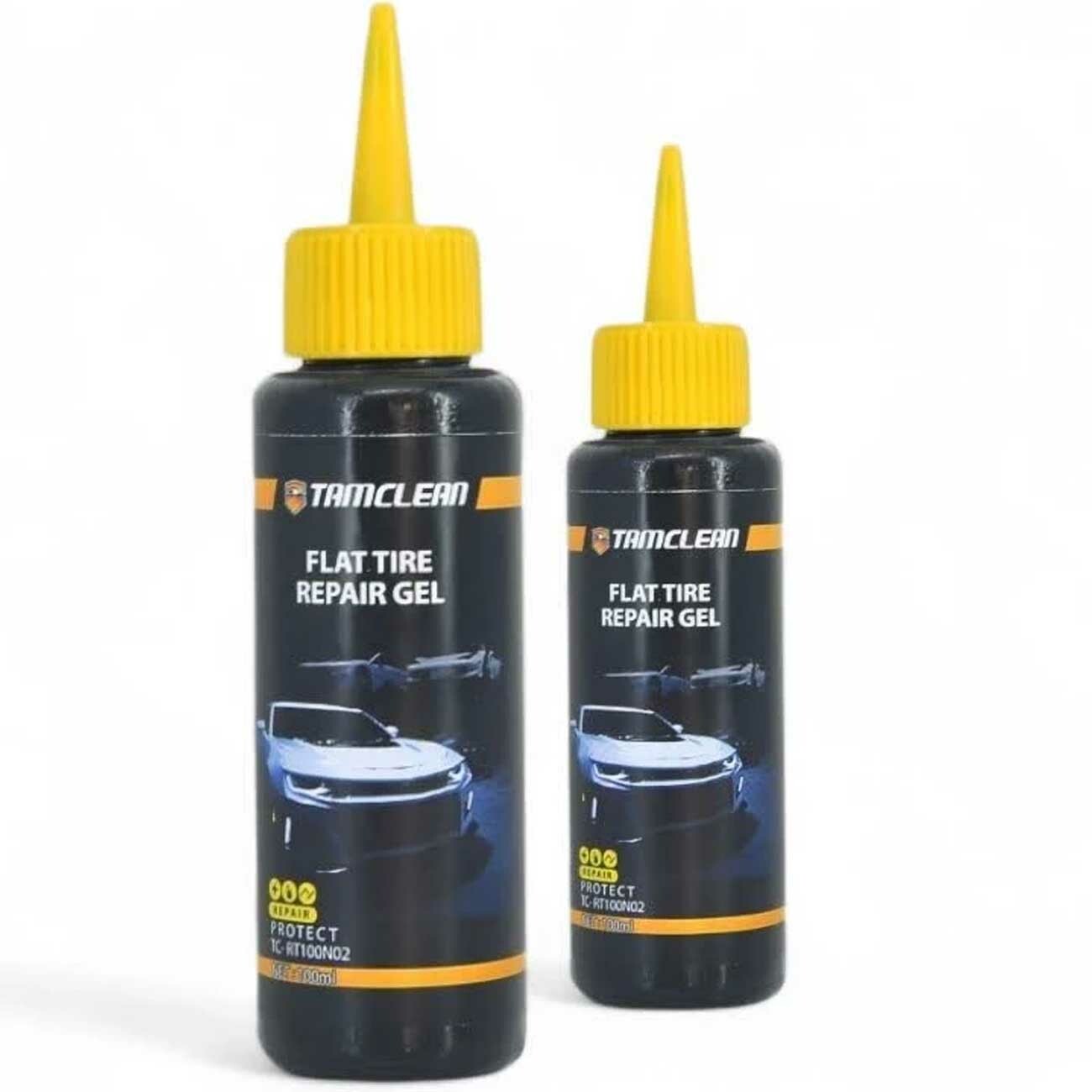 ژل ضد پنچری لاستیک تیوبلس تام کلین حجم ۱۰۰ میل