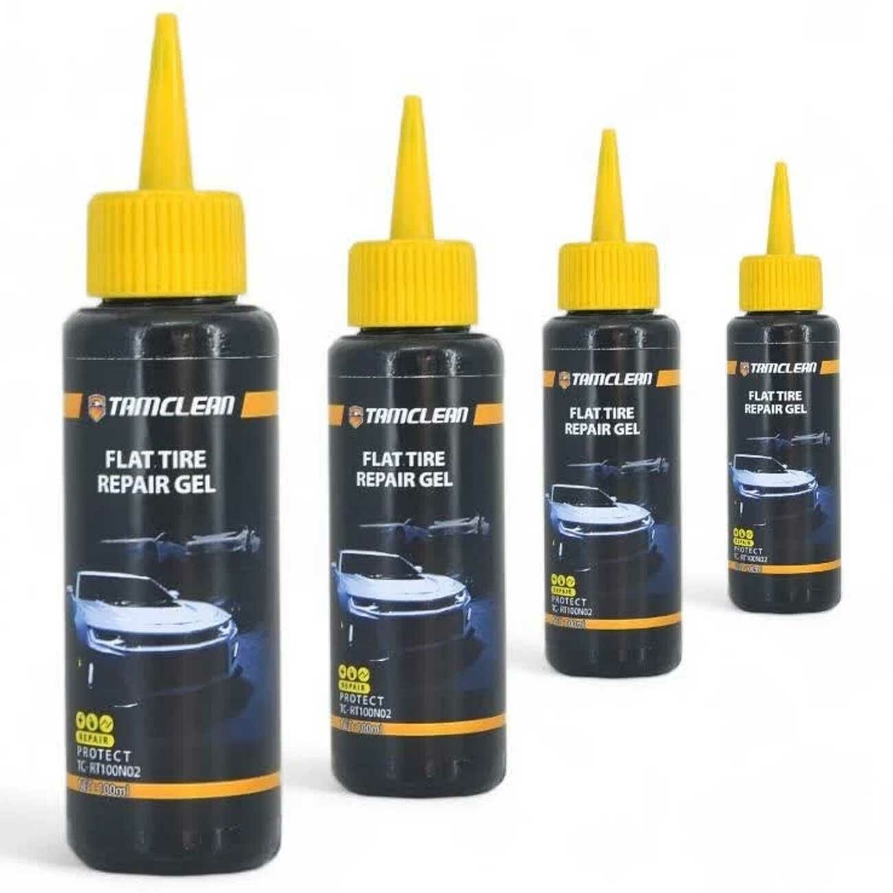 ژل پنچرگیری لاستیک تیوبلس تام کلین حجم ۱۰۰ میل