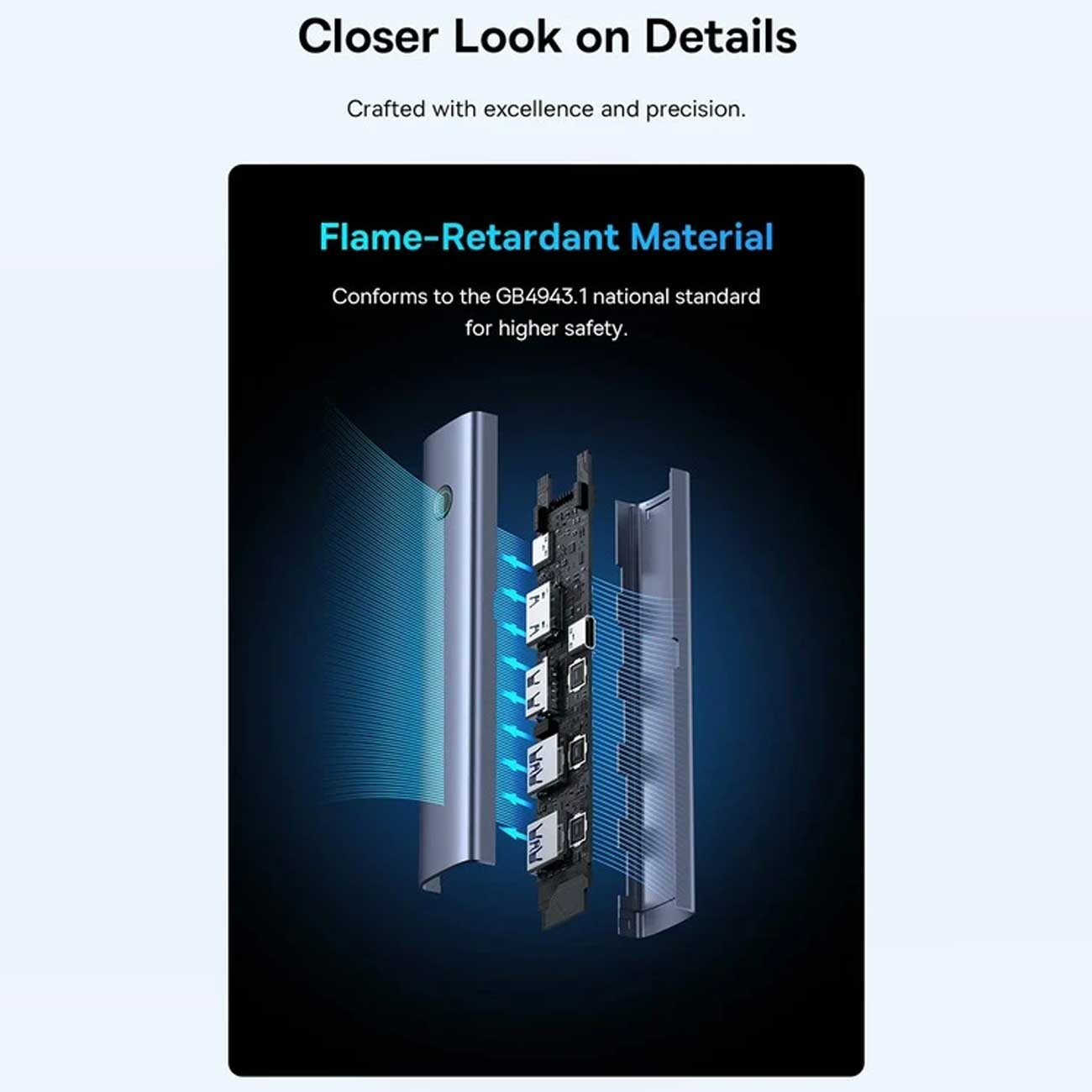 هاب تایپ‌سی 6 پورت بیسوس