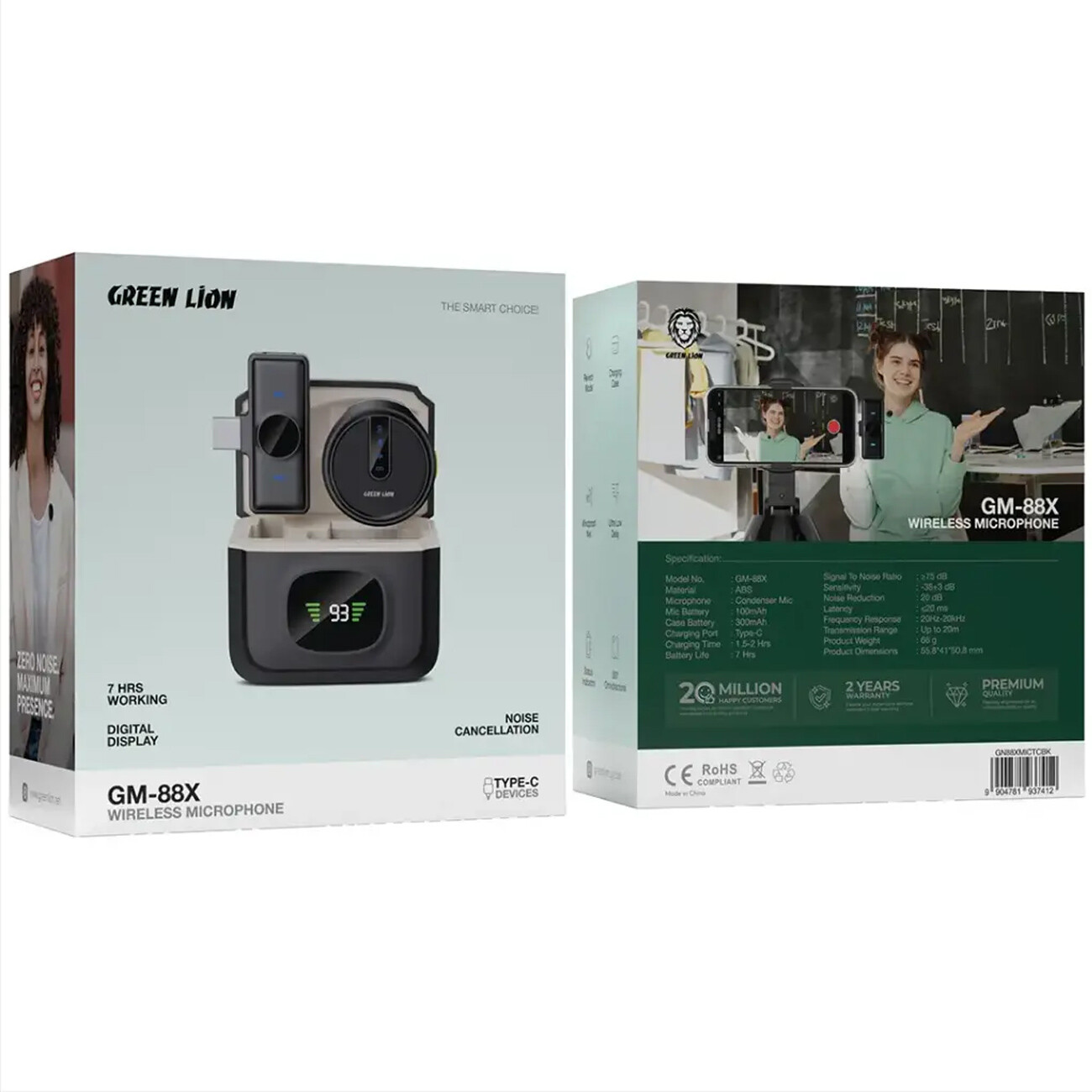 قیمت میکروفون یقه ای بی سیم گرین لاین