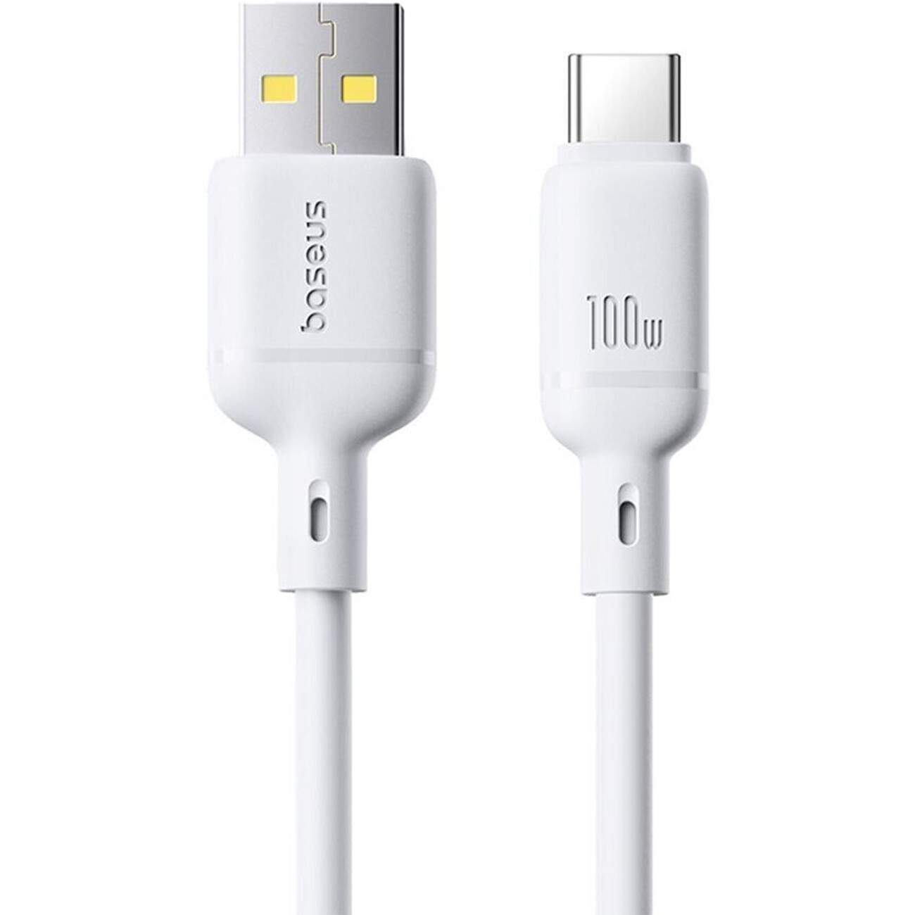 خرید سیم شارژ یو‌اس‌بی به تایپ‌سی 100 وات دو متری بیسوس