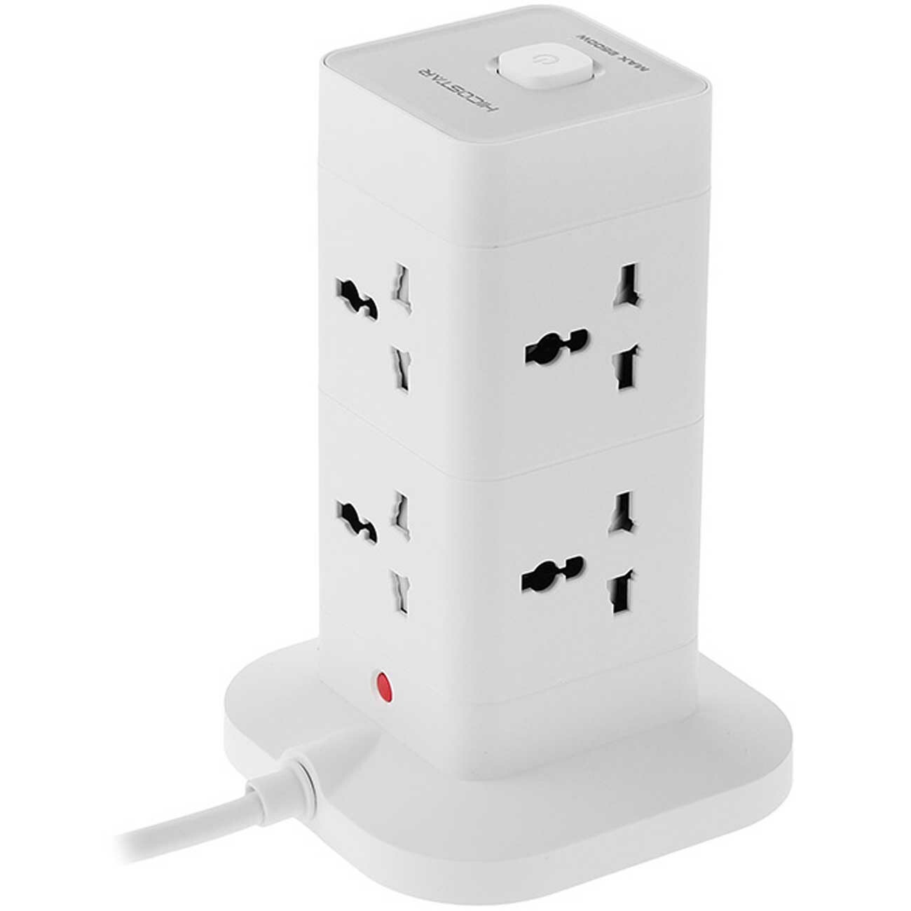 بهترین چند راهی برق 8 سوکت 2500 وات، دو USB و دو تایپ‌سی هایکواستار