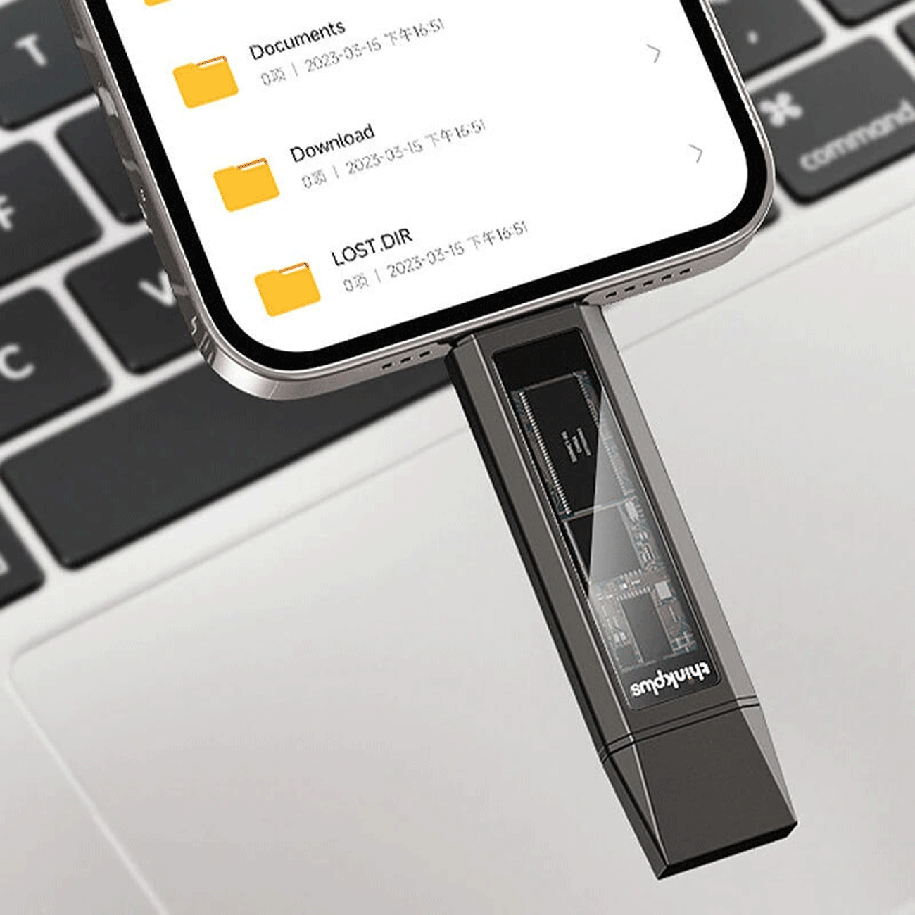 فروش اوتی‌جی و فلش مموری تایپ سی و  یو اس بی 512 گیگابایت لنوو