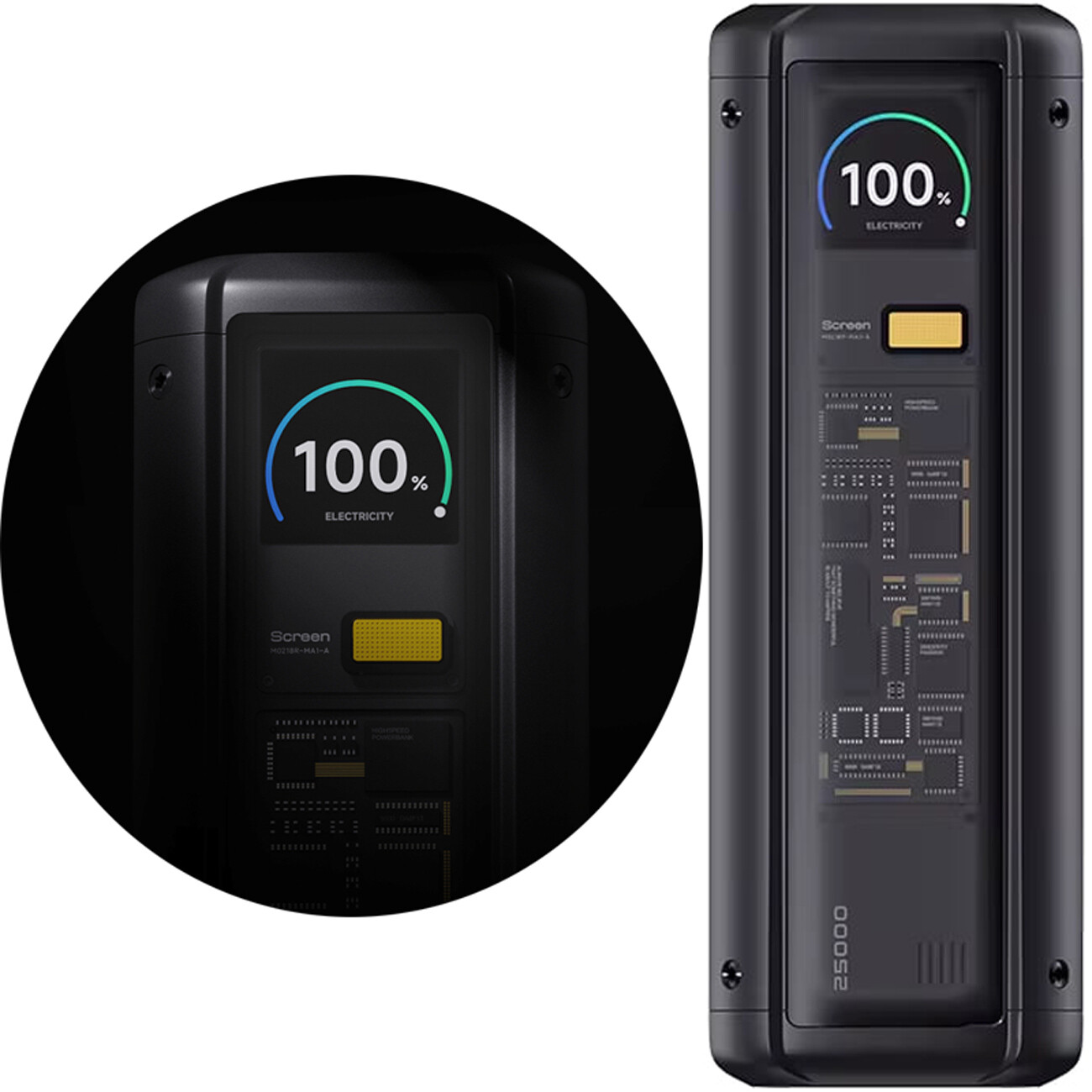 پاوربانک 25000 تایپ سی و USB فست شارژ 212 وات شیائومی Xiaomi P03MI