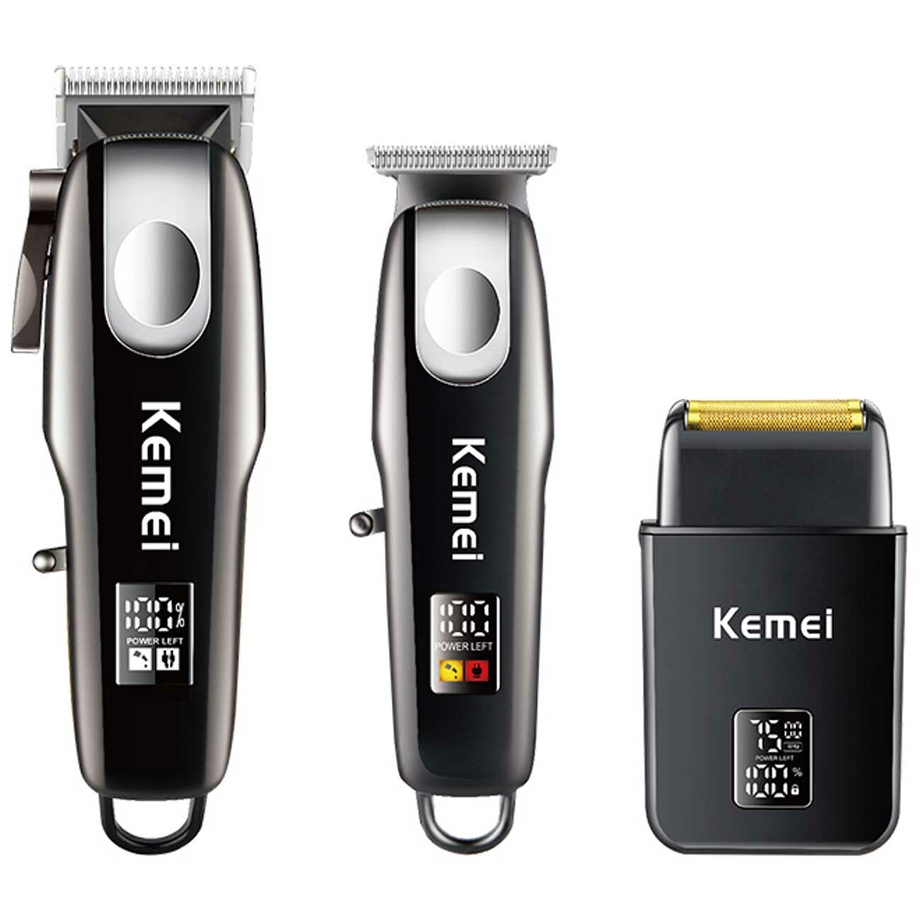 قیمت ست ریش تراش و ماشین اصلاح 3 تایی کمی