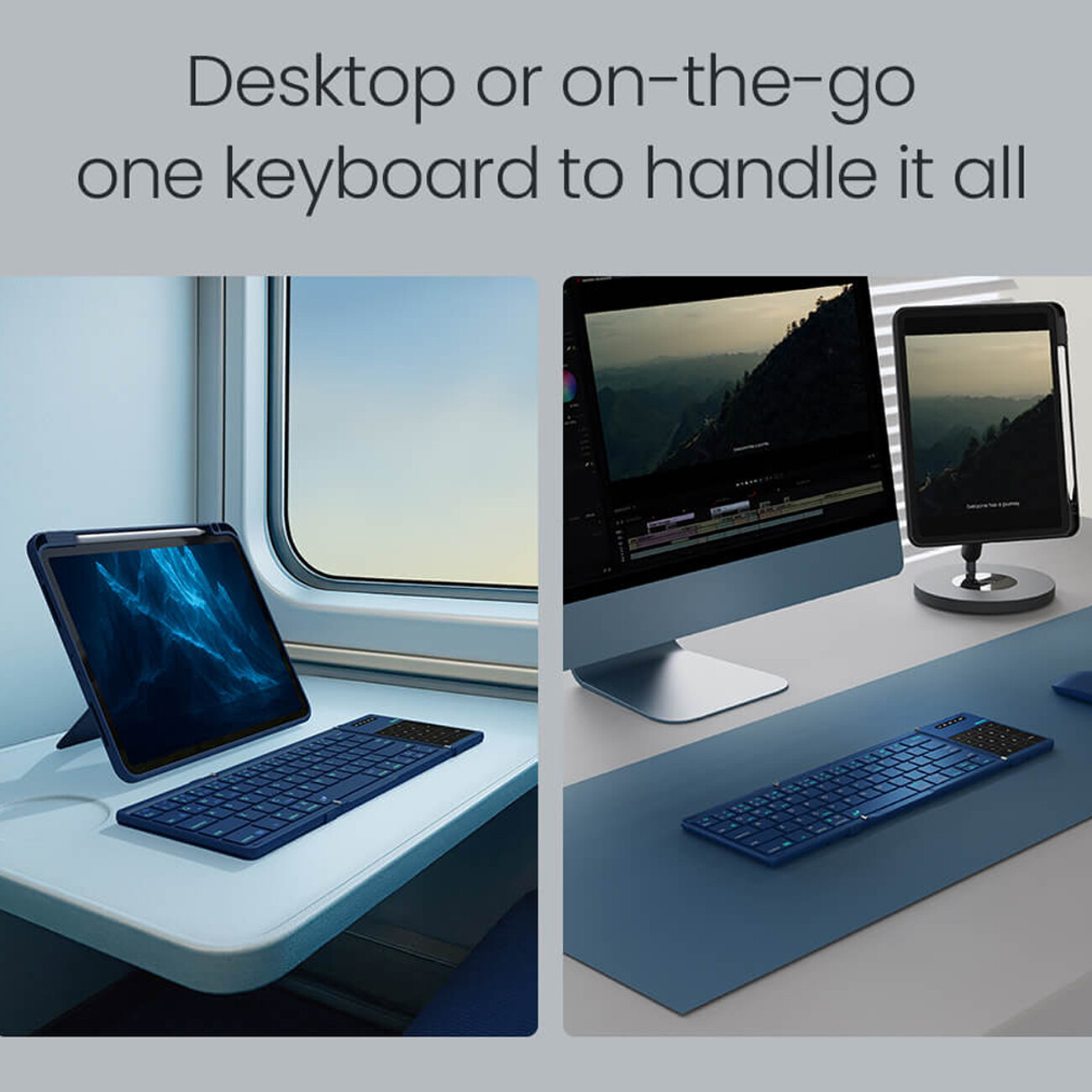 فروش کیبورد بی‌سیم تاشو نیلکین