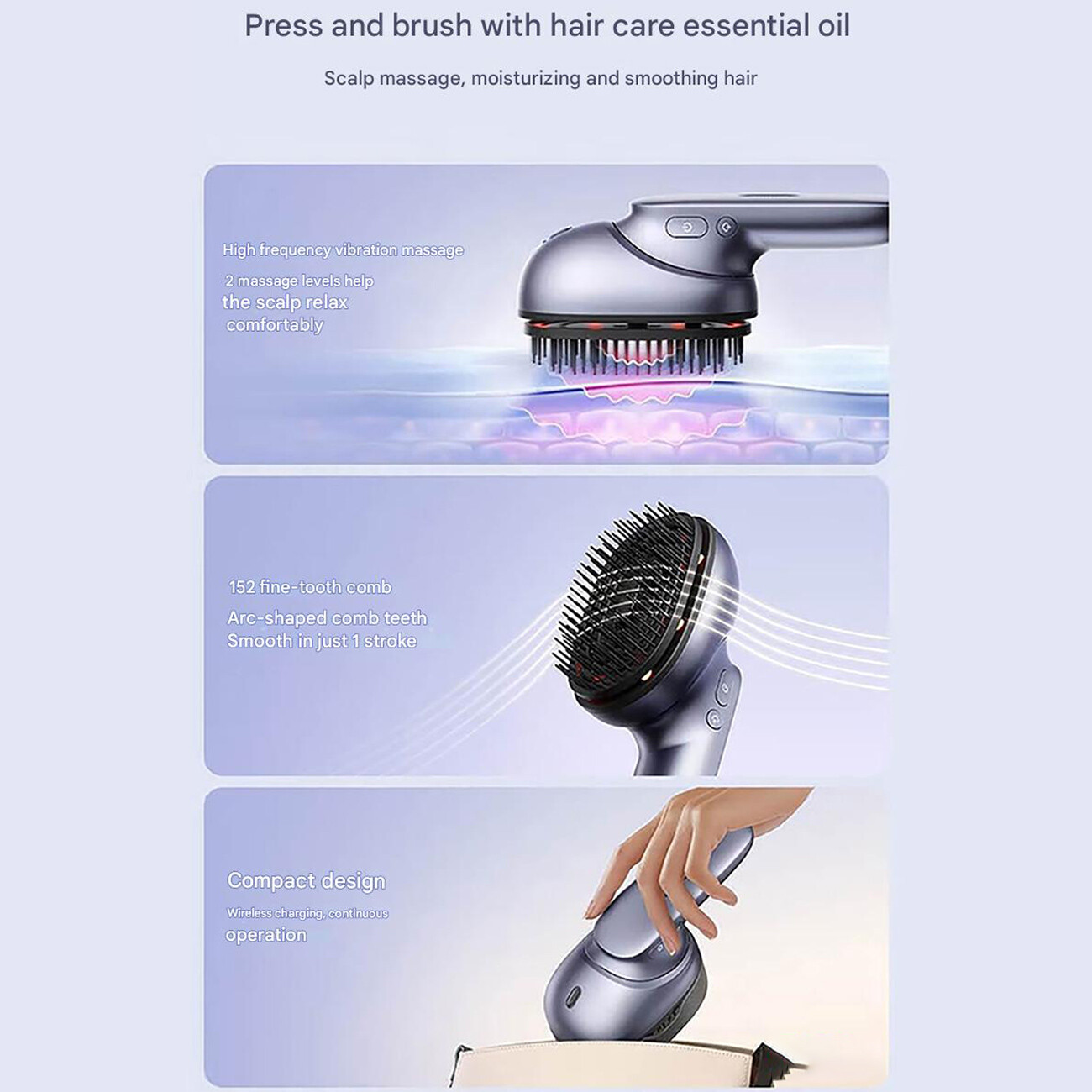 شانه ماساژ سر فیلیپس