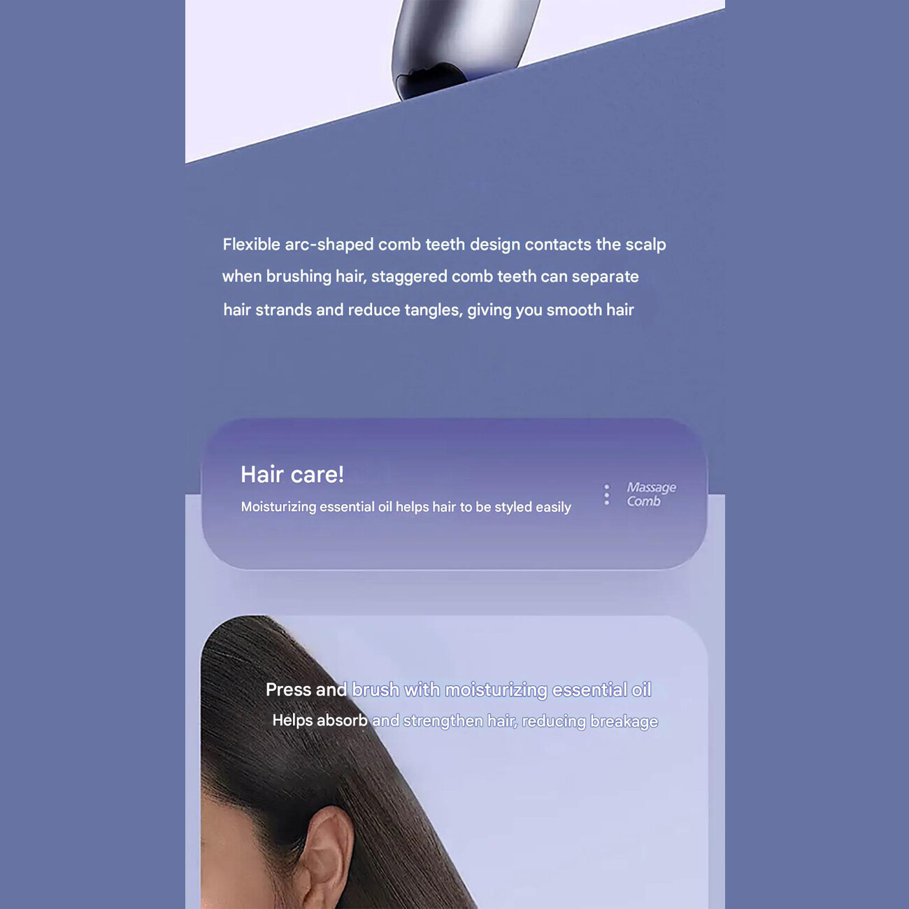 فروش شانه ماساژ سر فیلیپس