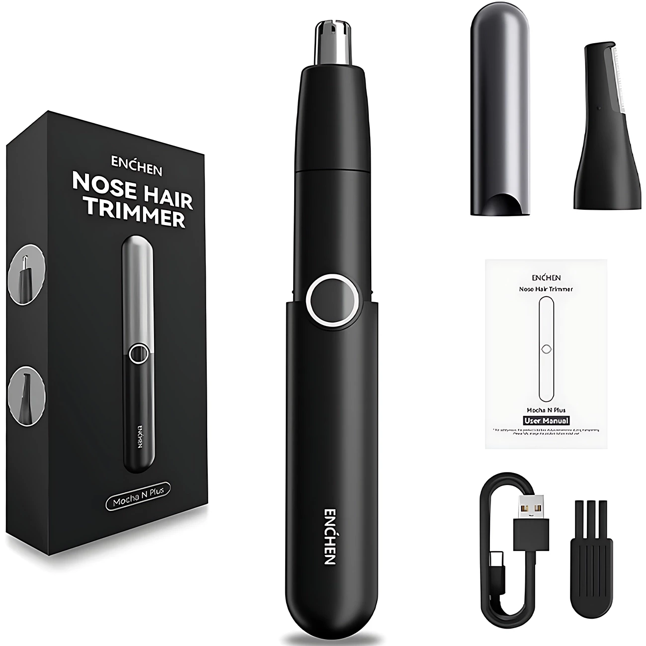 موزن بینی، گوش و ابرو شارژی انچن ENCHEN Mocha N Plus