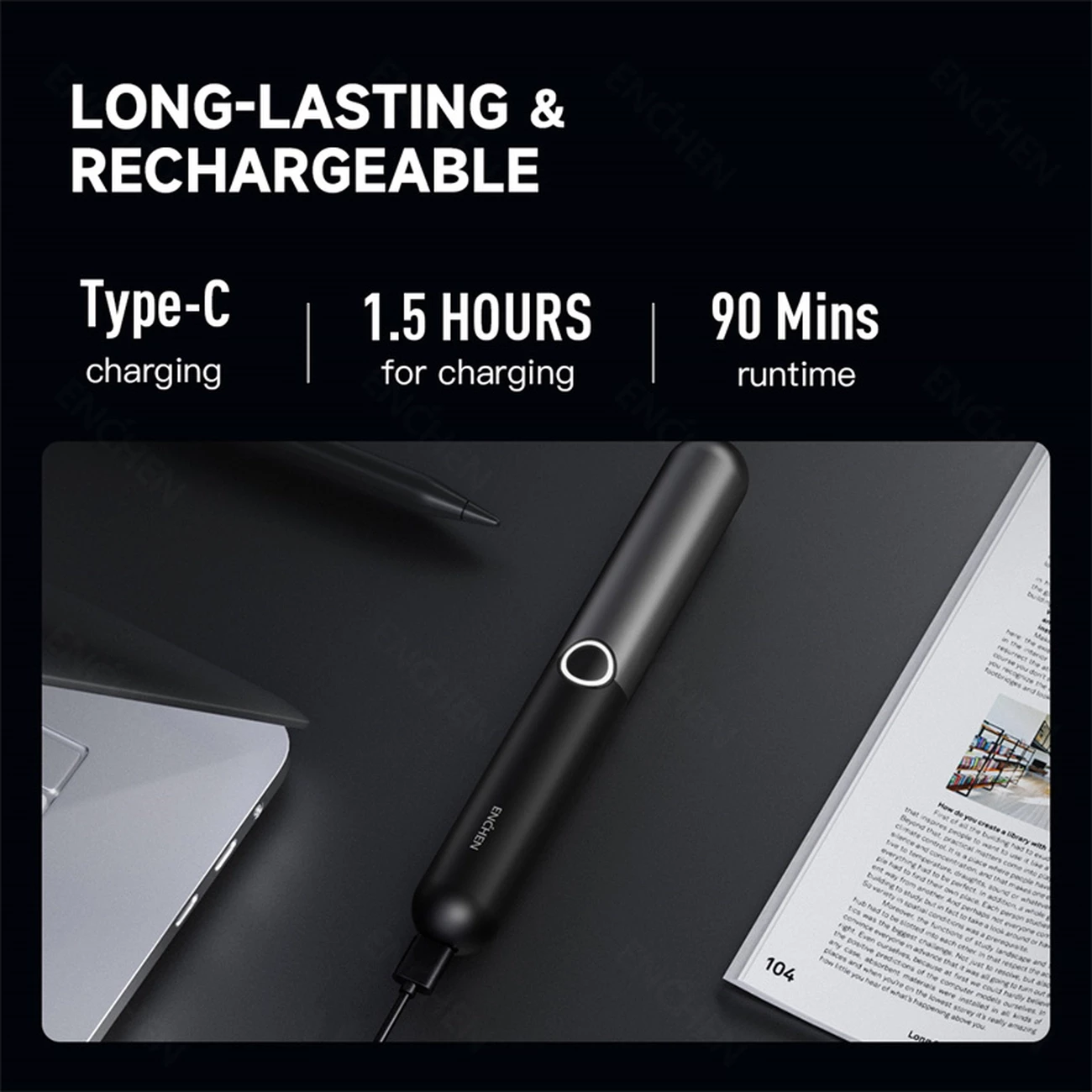 ارزان ترین اصلاح کننده موی بینی، گوش و ابرو شارژی انچن شیائومی