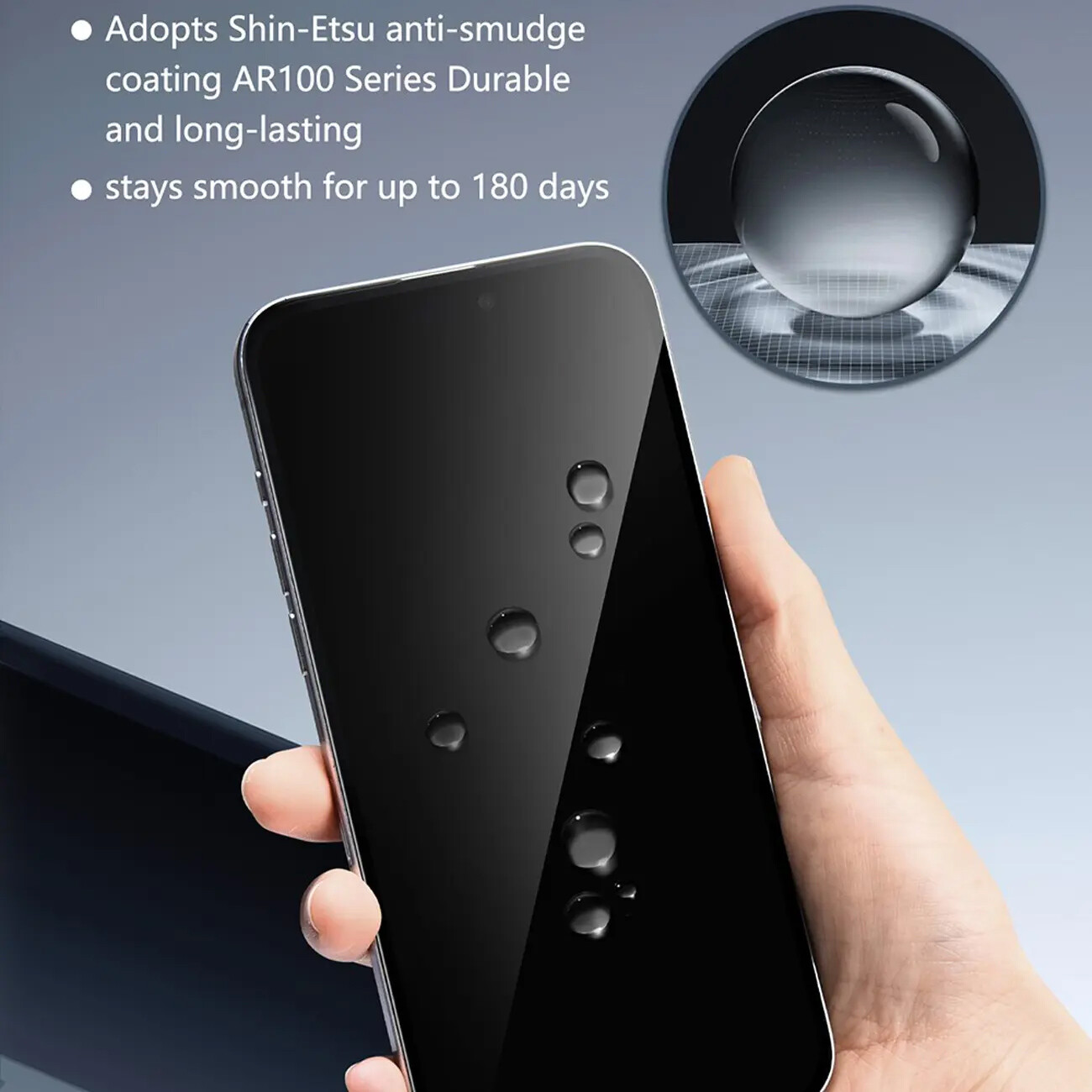 گلس حریم شخصی آیفون 14 پرو، 15 و 16 جویروم