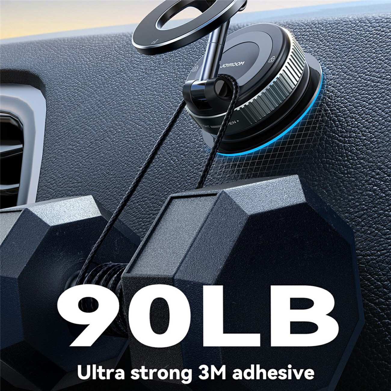 بهترین هولدر مگنتی موبایل داخل خودرو جویروم