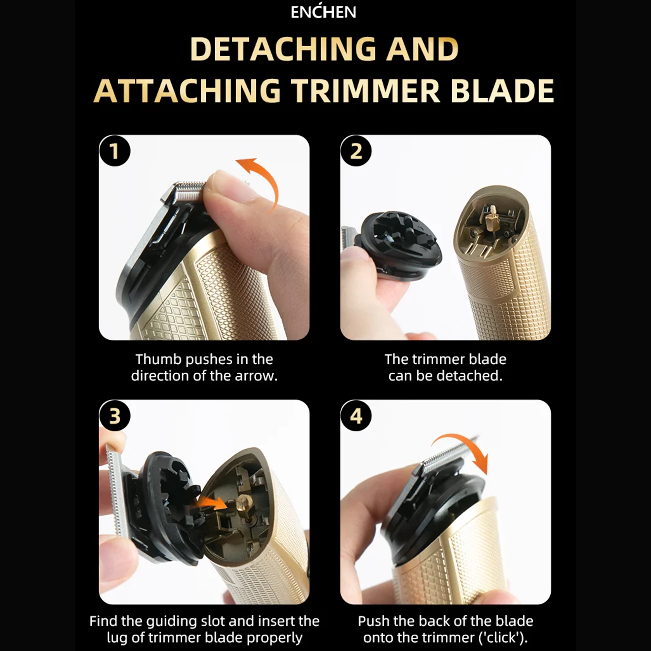 ماشین اصلاح موی صورت و بدن شارژی انچن شیائومی