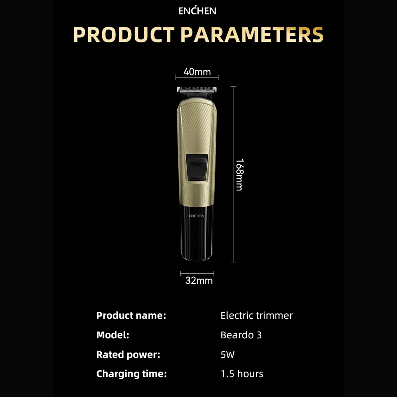 ماشین اصلاح موی صورت و بدن شارژی انچن شیائومی
