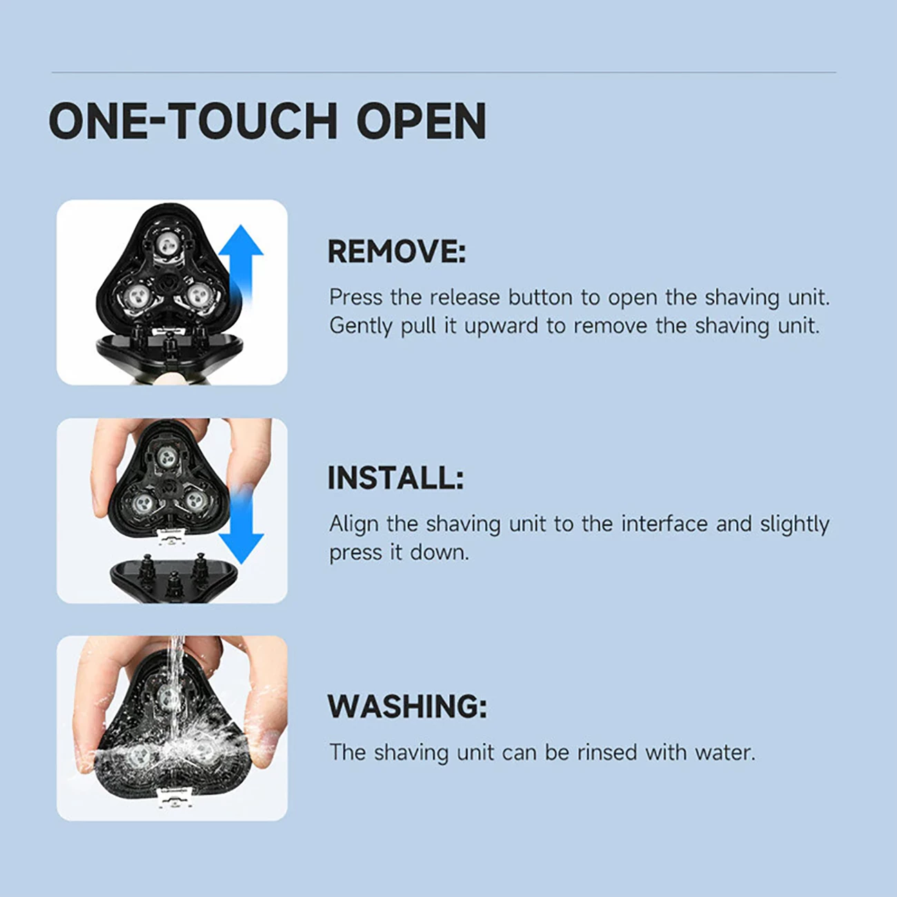 فروش ریش تراش شارژی انچن شیائومی