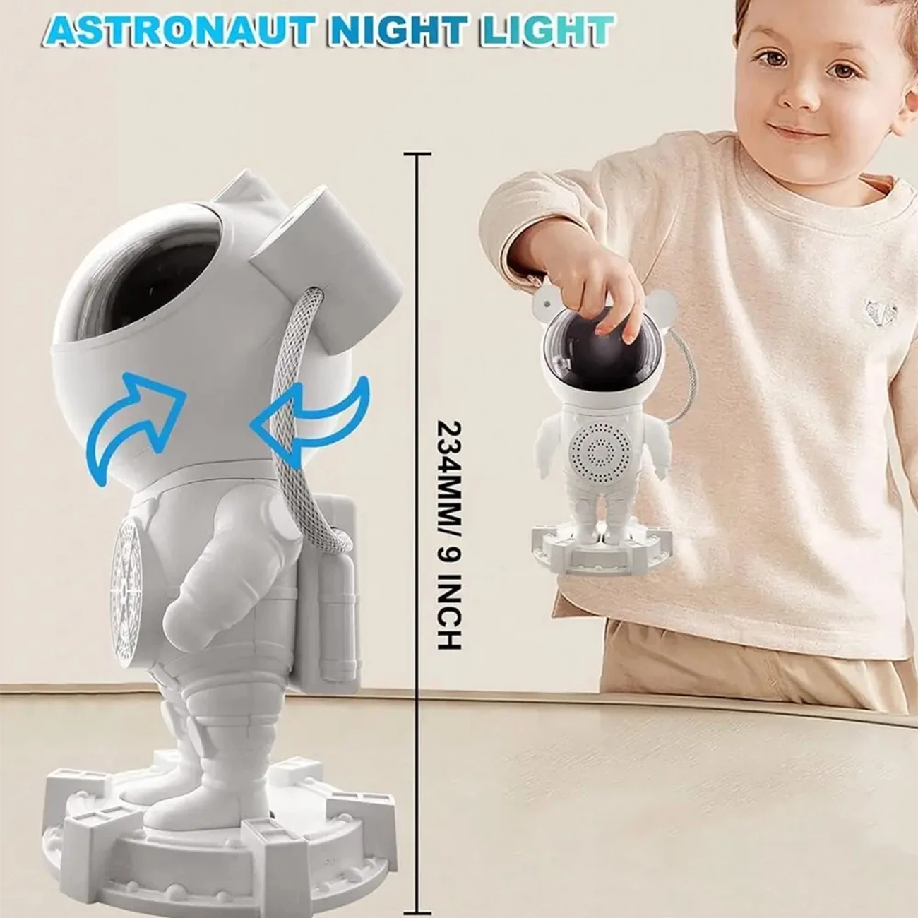 چراغ خواب کهکشانی فضانورد اسپیکردار