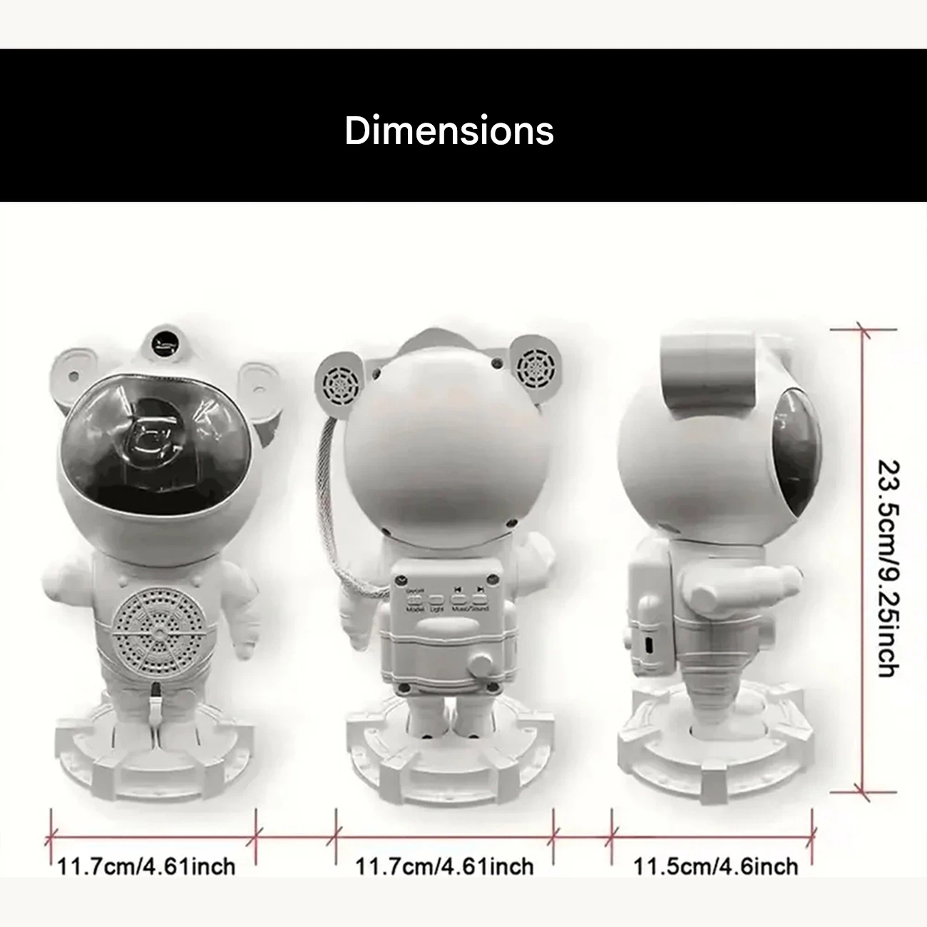 چراغ خواب کهکشانی فضانورد اسپیکردار