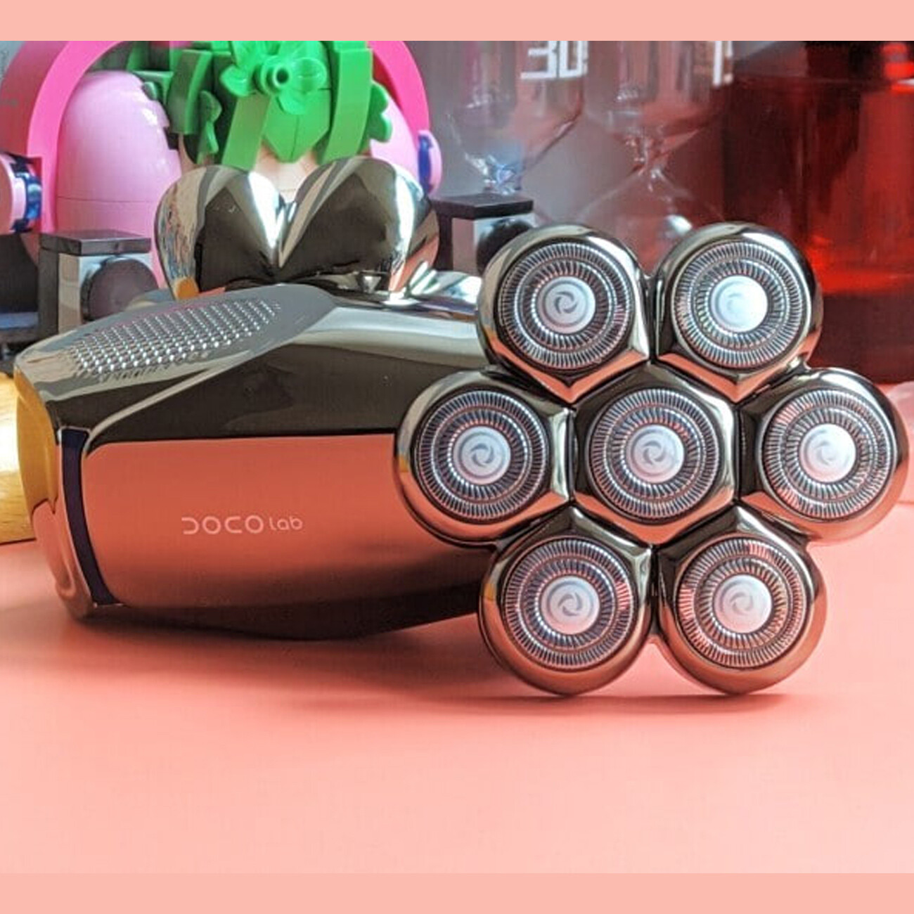 ریش تراش شارژی ضدآب دوکو