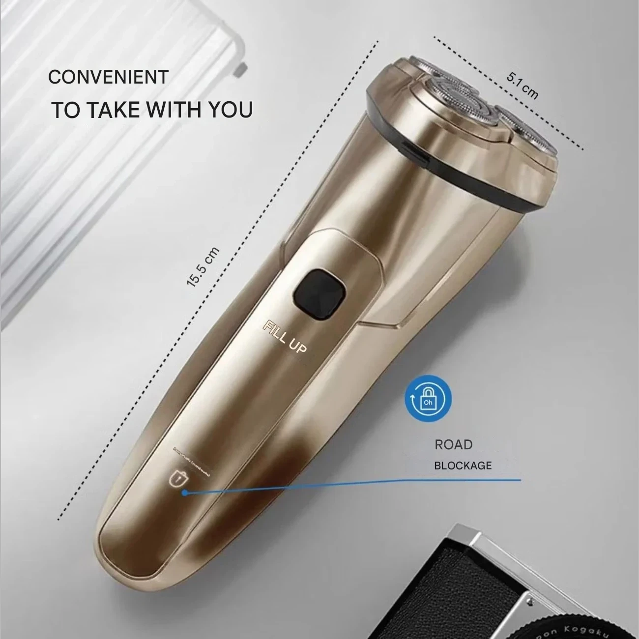 ماشین ریش تراش شارژی ضدآب انچن شیائومی Xiaomi ENCHEN STEEL 3S