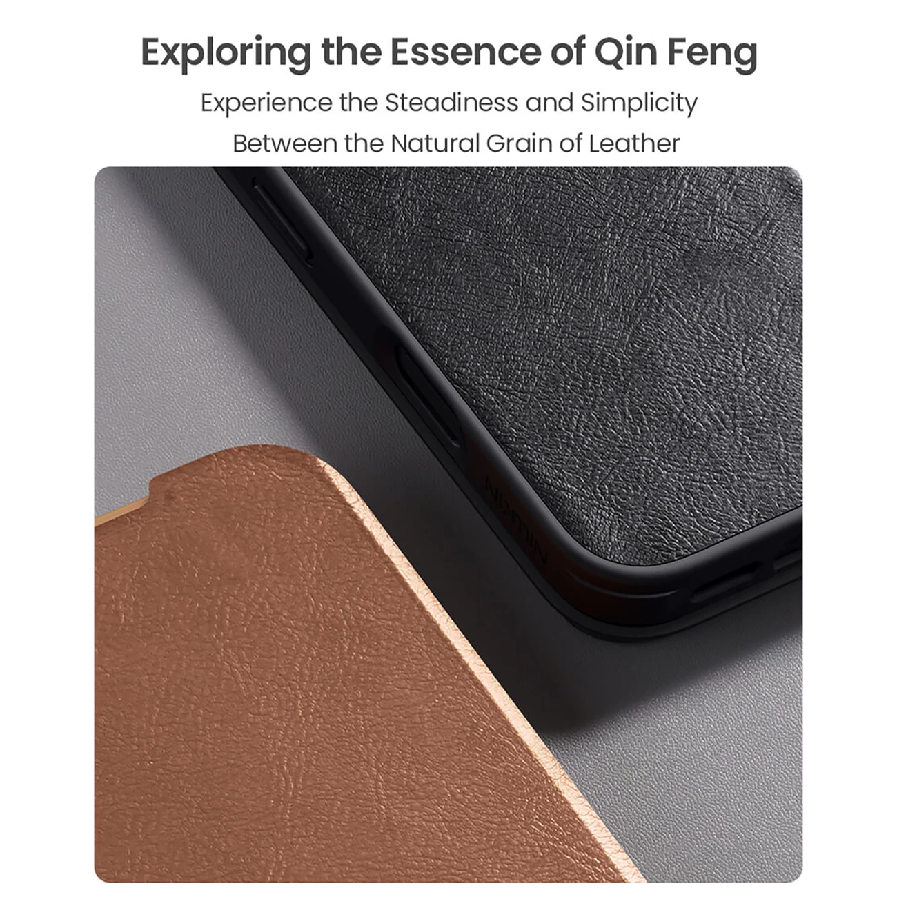 بهترین قاب چرمی کلاسوری آیفون 17 پرو نیلکین