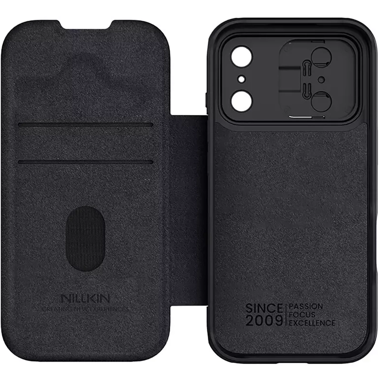 کیفیت قاب چرمی کلاسوری آیفون 17 پرو نیلکین