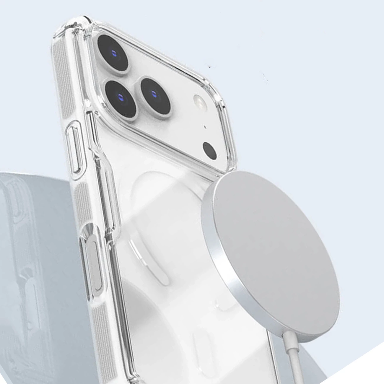 خرید قاب مگ سیف آیفون 17 پرو نیلیکن