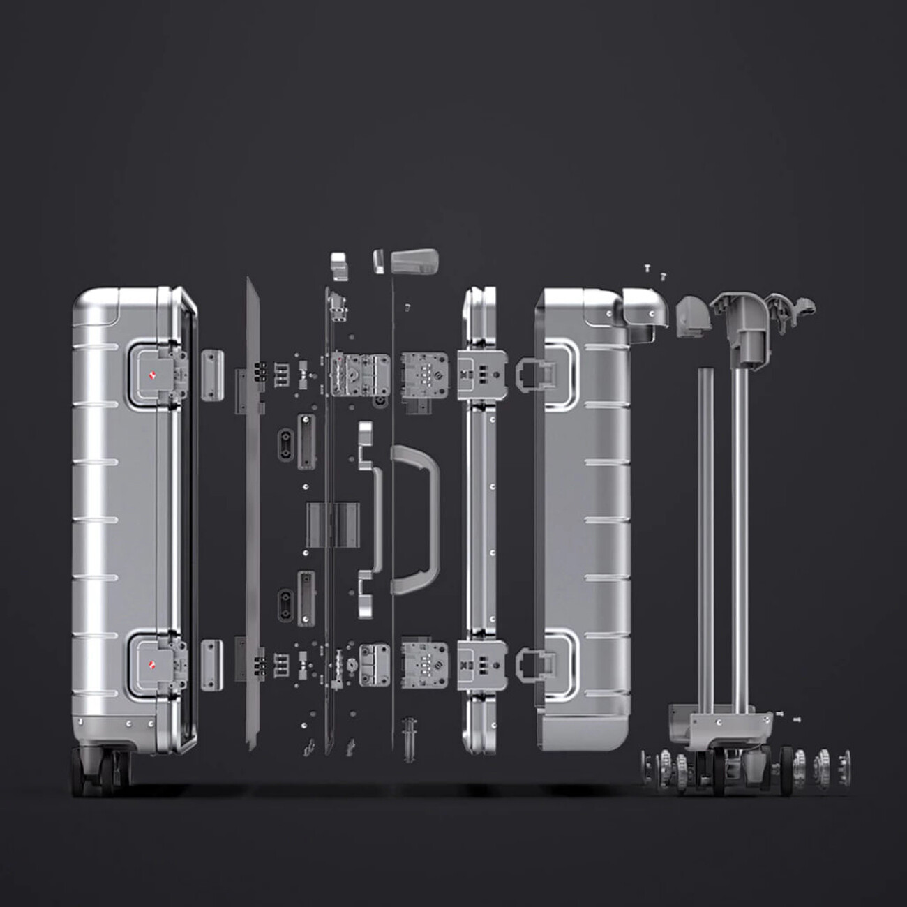 چمدان مسافرتی چرخدار 20 اینچی شیائومی